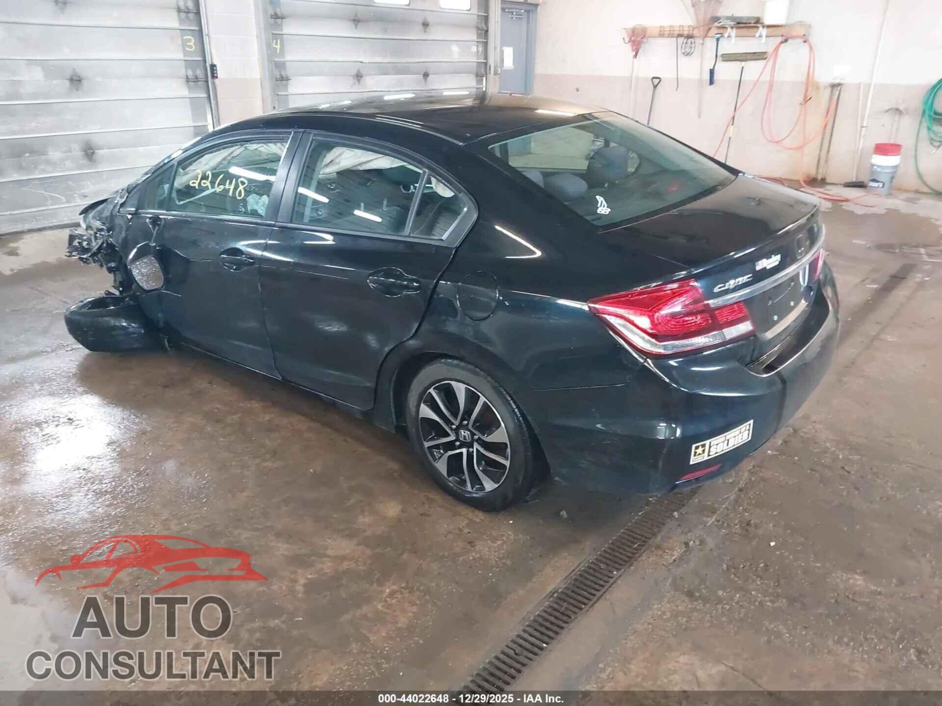 HONDA CIVIC 2013 - 19XFB2F89DE074432
