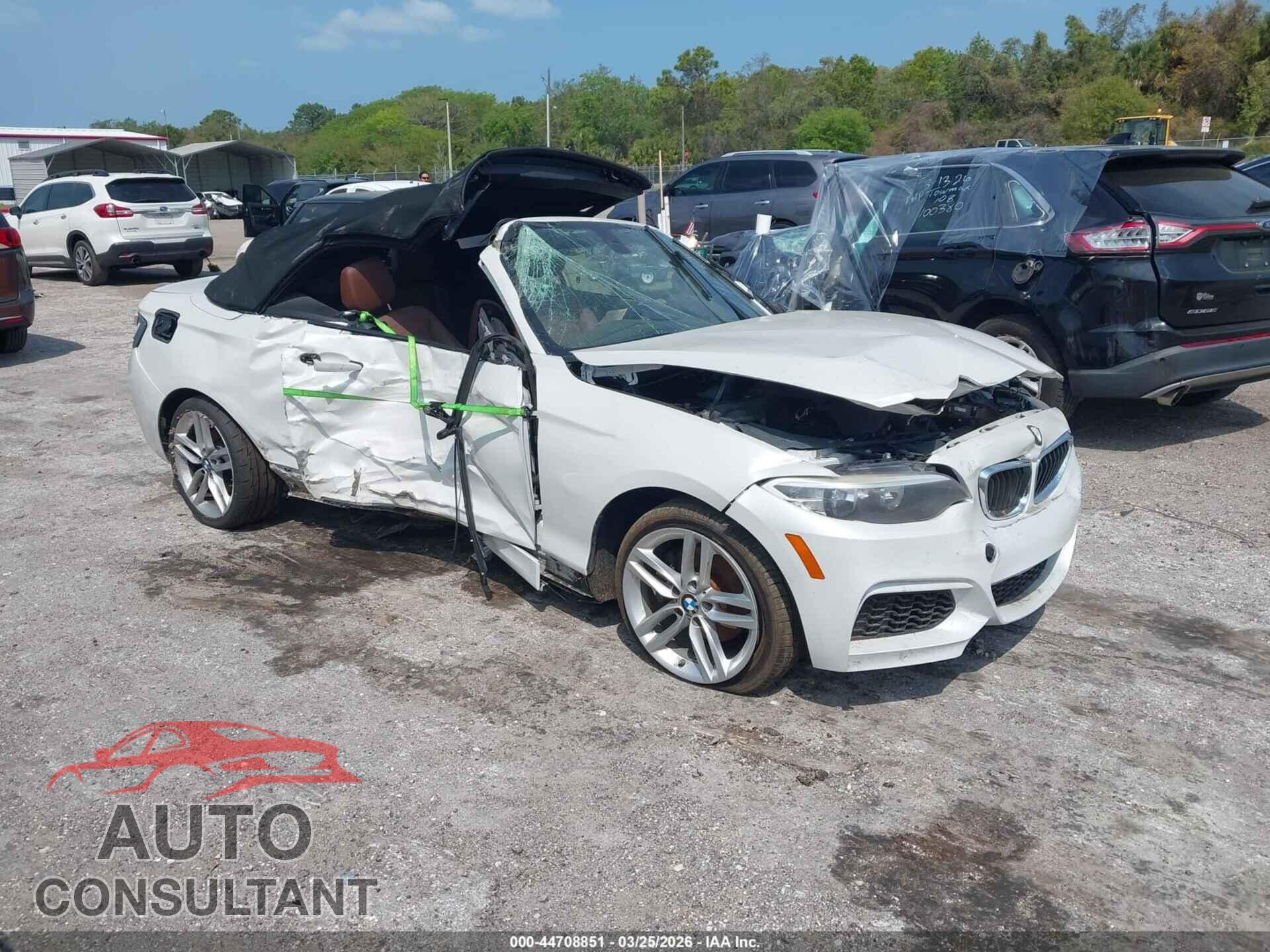 BMW 228I 2016 - WBA1K9C56GV322758