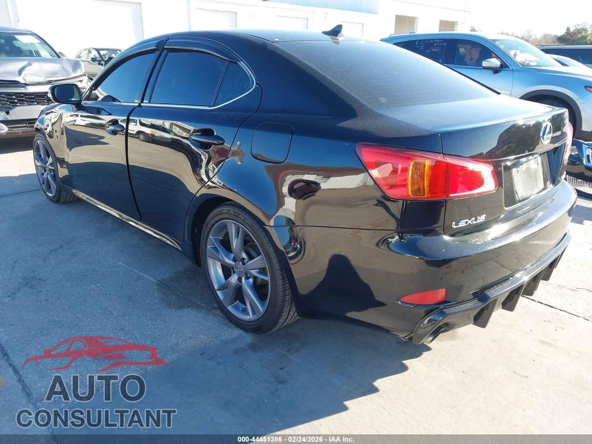LEXUS IS 250 2010 - JTHBF5C29A5119024