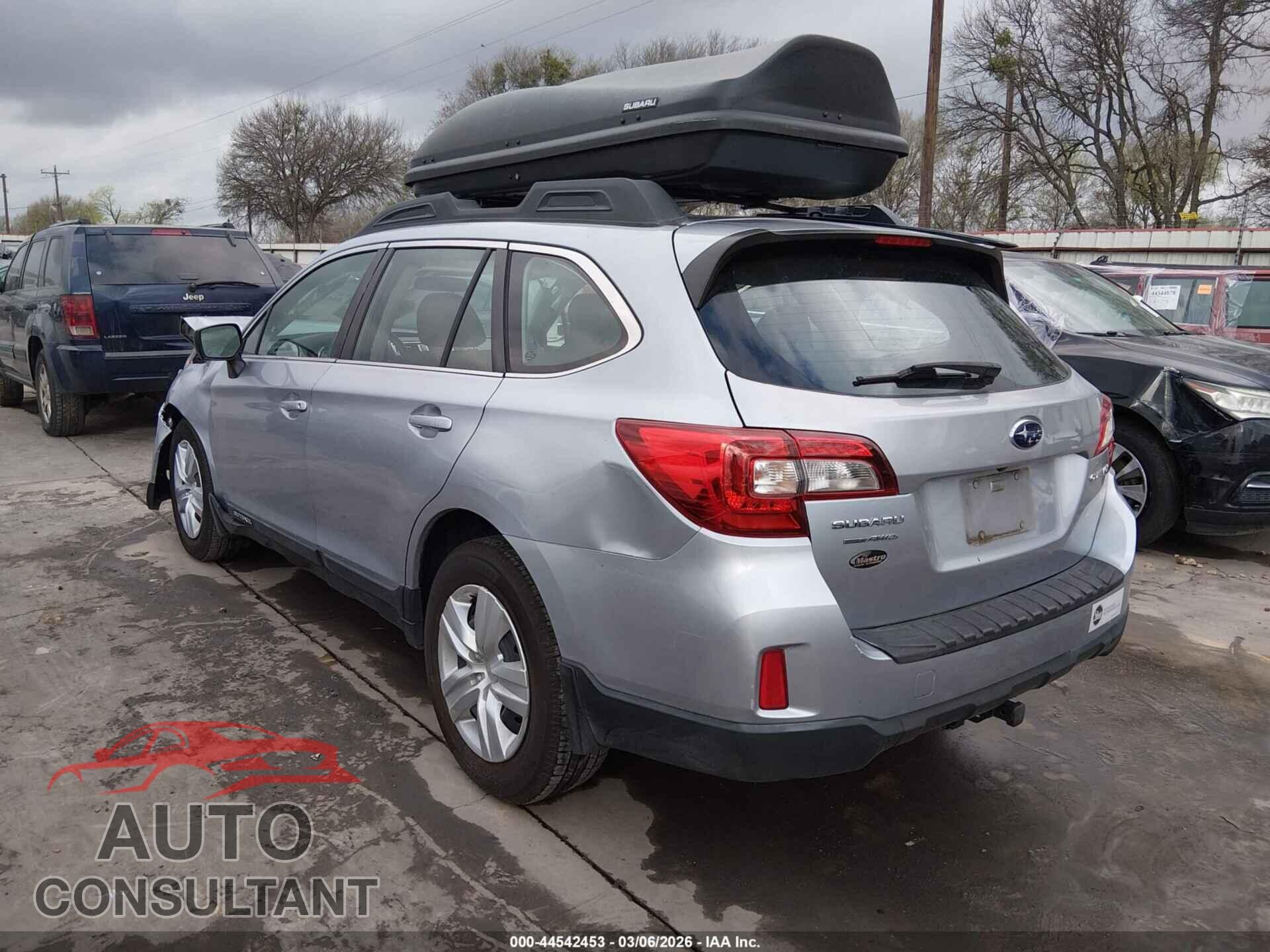 SUBARU OUTBACK 2015 - 4S4BSBAC7F3250524