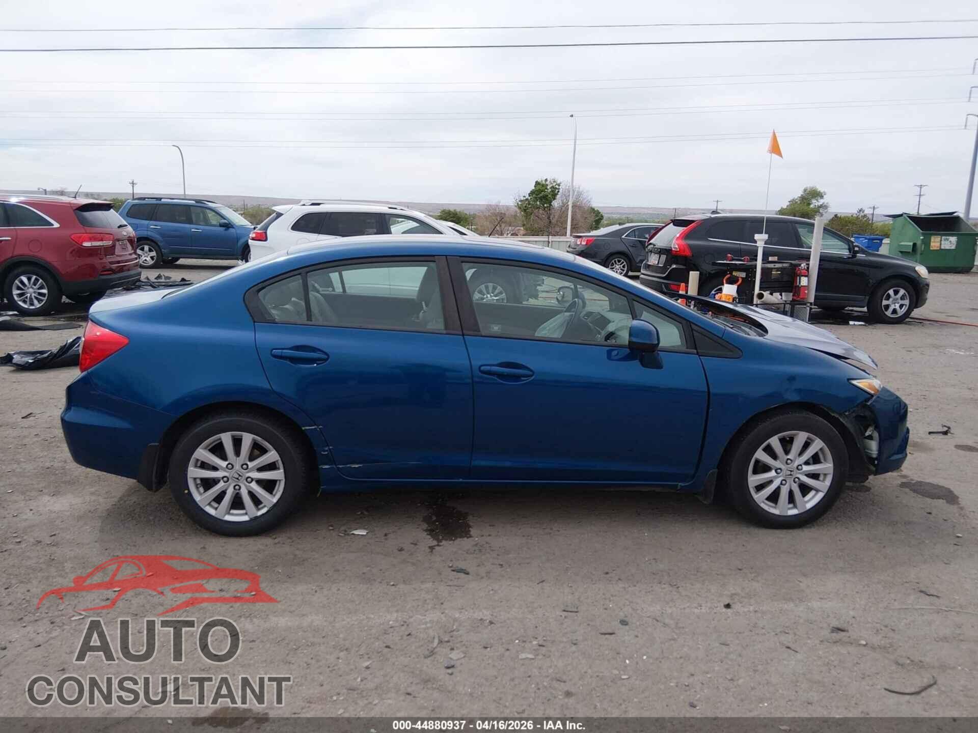 HONDA CIVIC 2012 - 2HGFB2F83CH534334