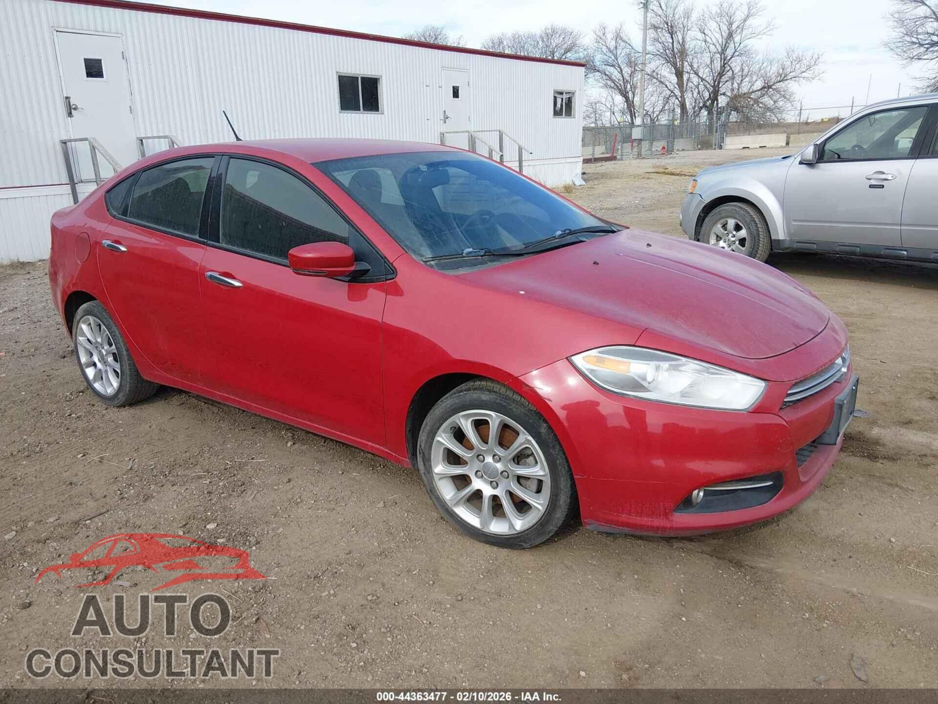 DODGE DART 2013 - 1C3CDFCH1DD314524