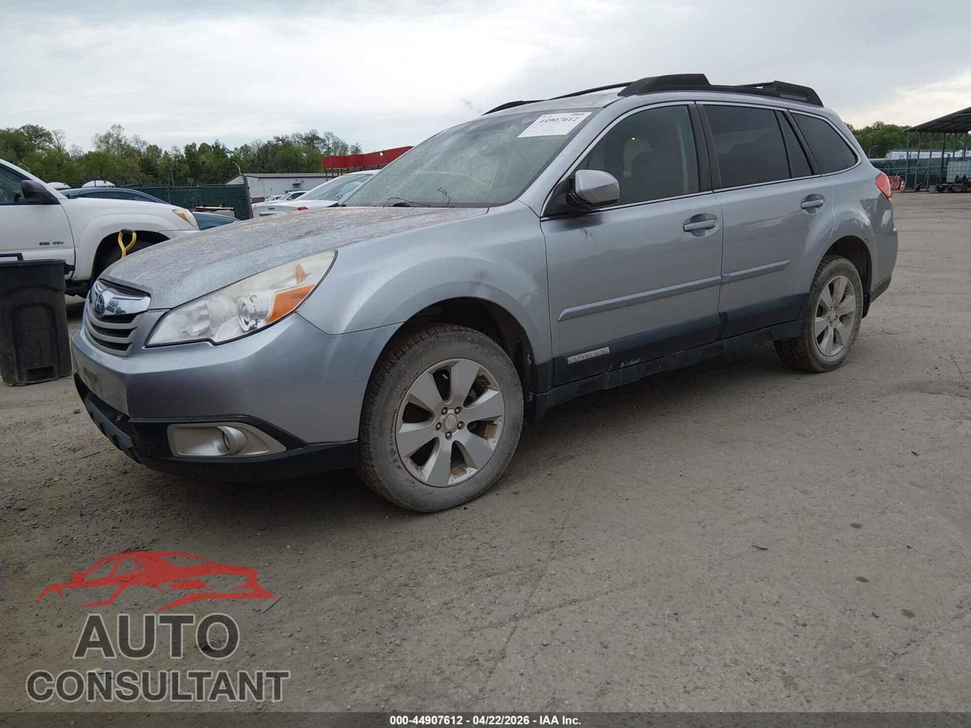 SUBARU OUTBACK 2012 - 4S4BRBGC5C3235700