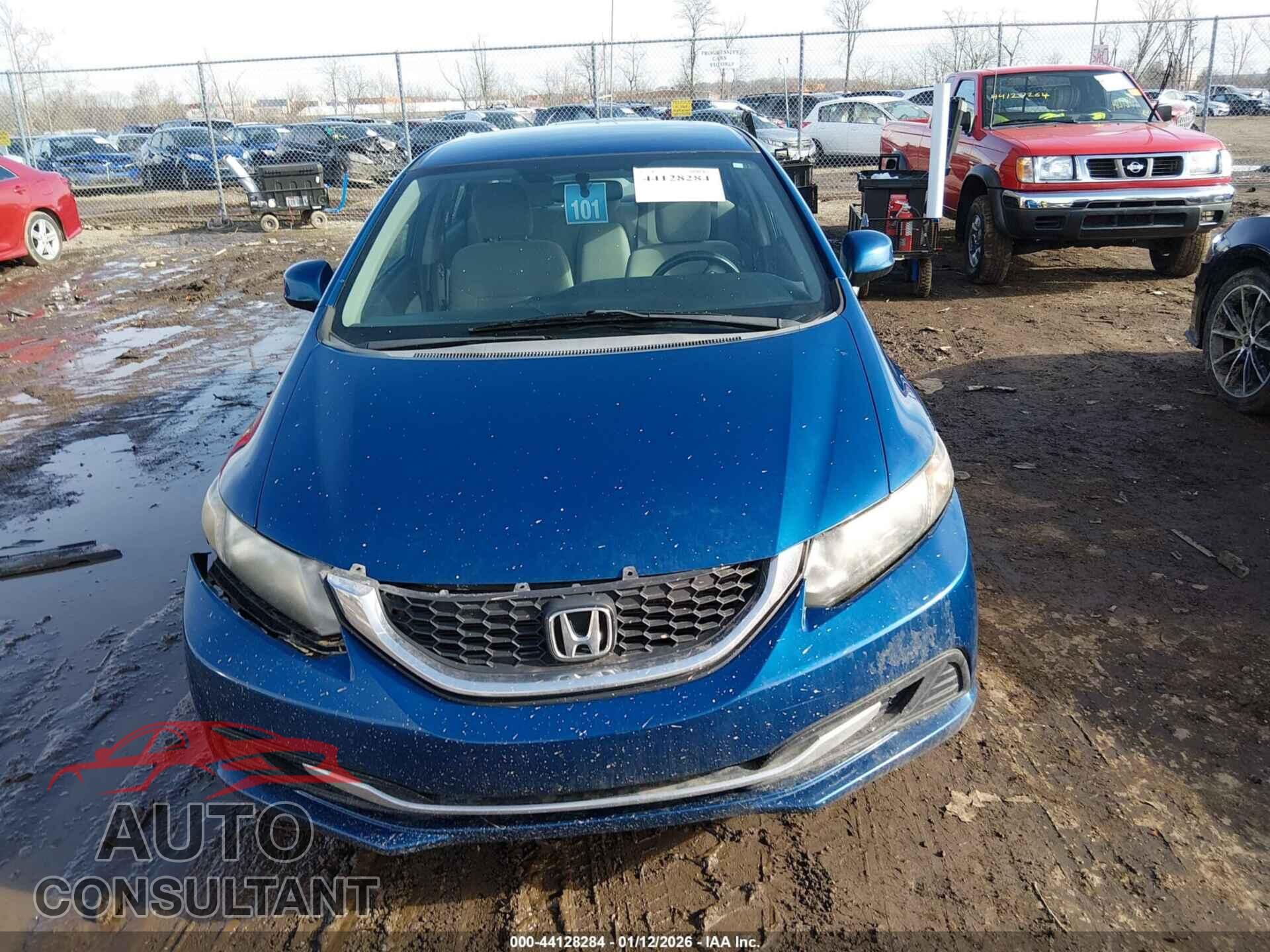 HONDA CIVIC 2013 - 2HGFB2F53DH592290