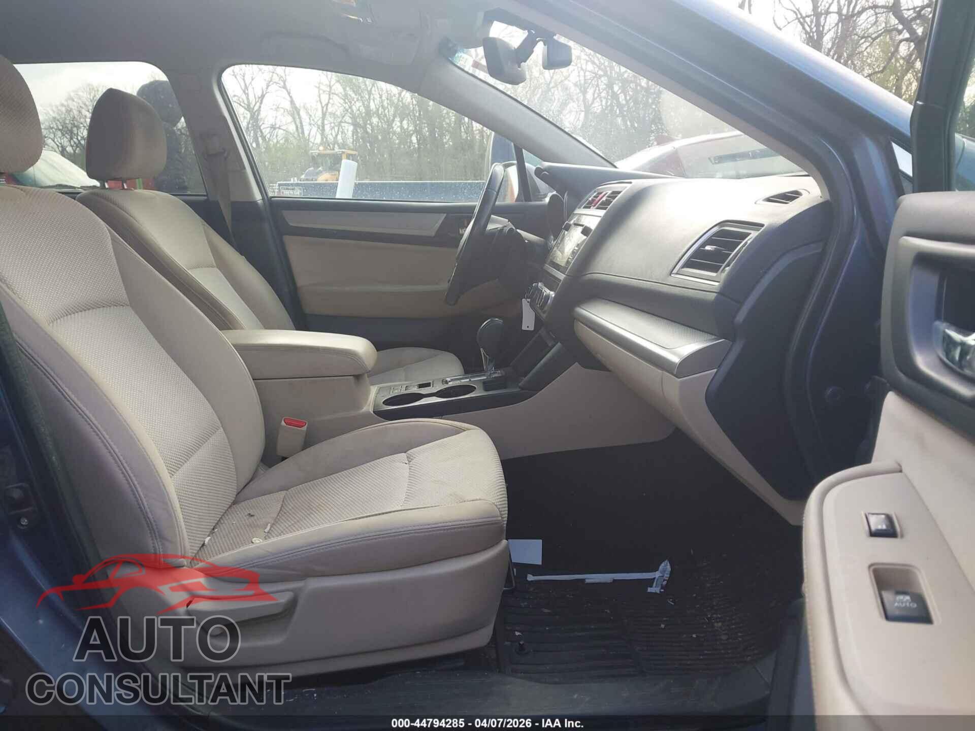 SUBARU OUTBACK 2017 - 4S4BSAFC2H3236472