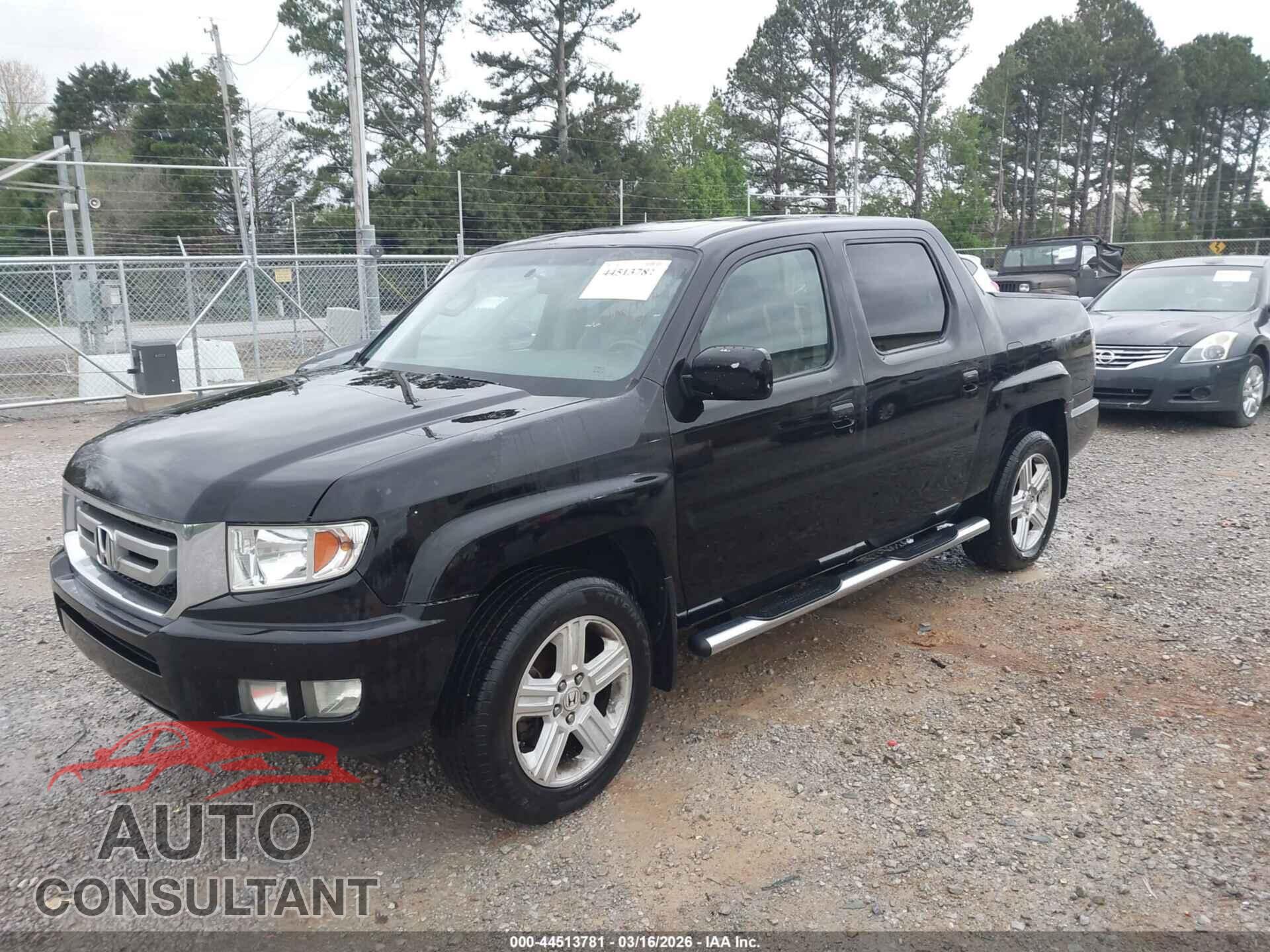 HONDA RIDGELINE 2011 - 5FPYK1F5XBB006292