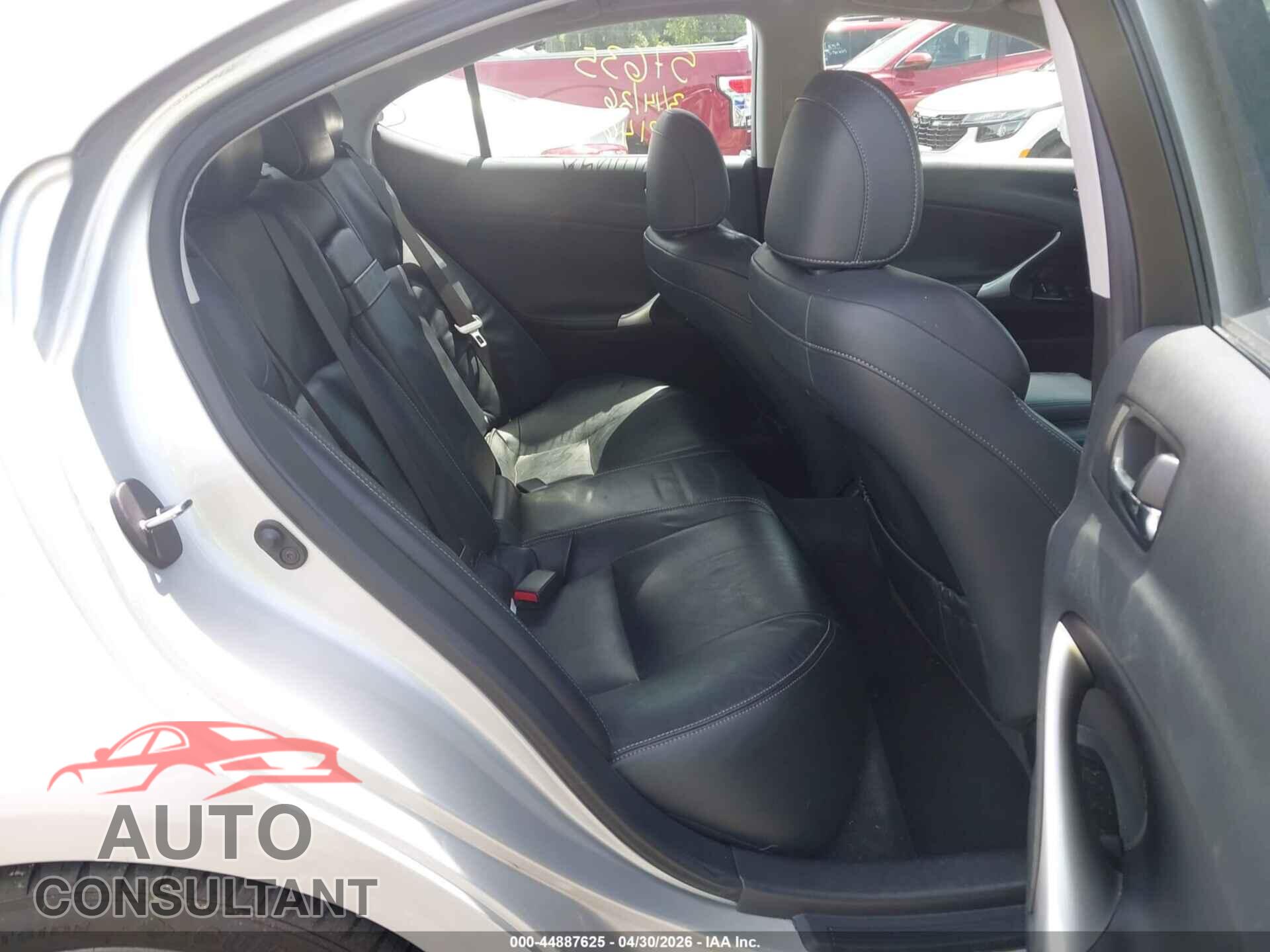 LEXUS IS 250 2012 - JTHBF5C24C5157635