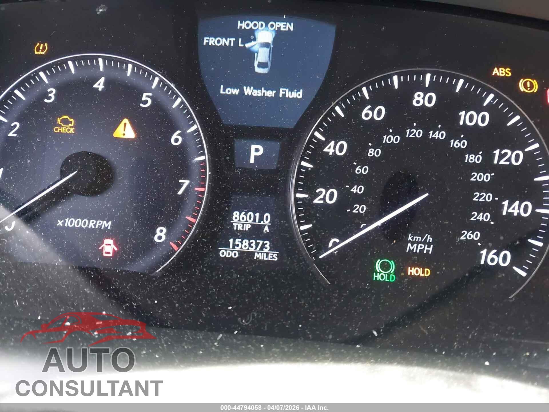 LEXUS LS 460 2012 - JTHBL5EF2C5111939