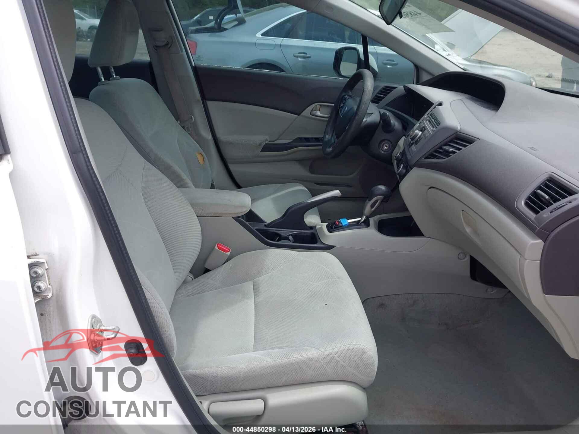 HONDA CIVIC 2012 - 19XFB2F52CE107002