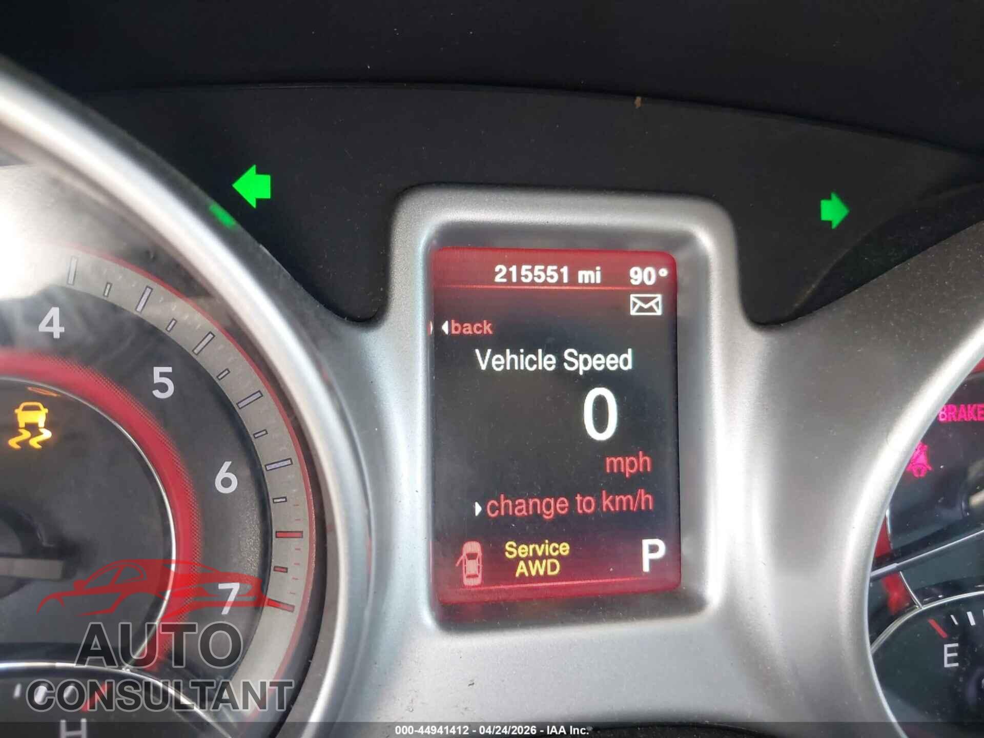 DODGE JOURNEY 2017 - 3C4PDDBG9HT592422