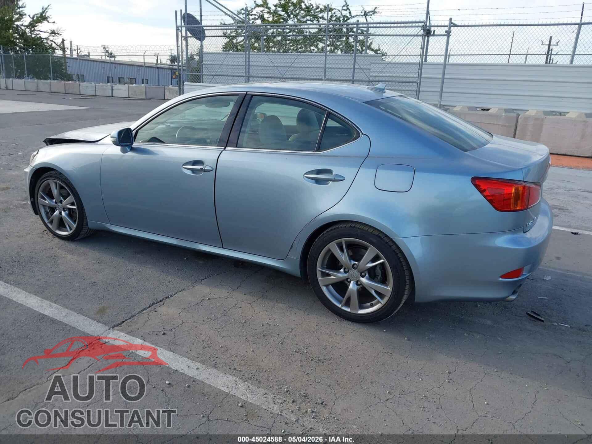 LEXUS IS 250 2010 - JTHBF5C28A2095381