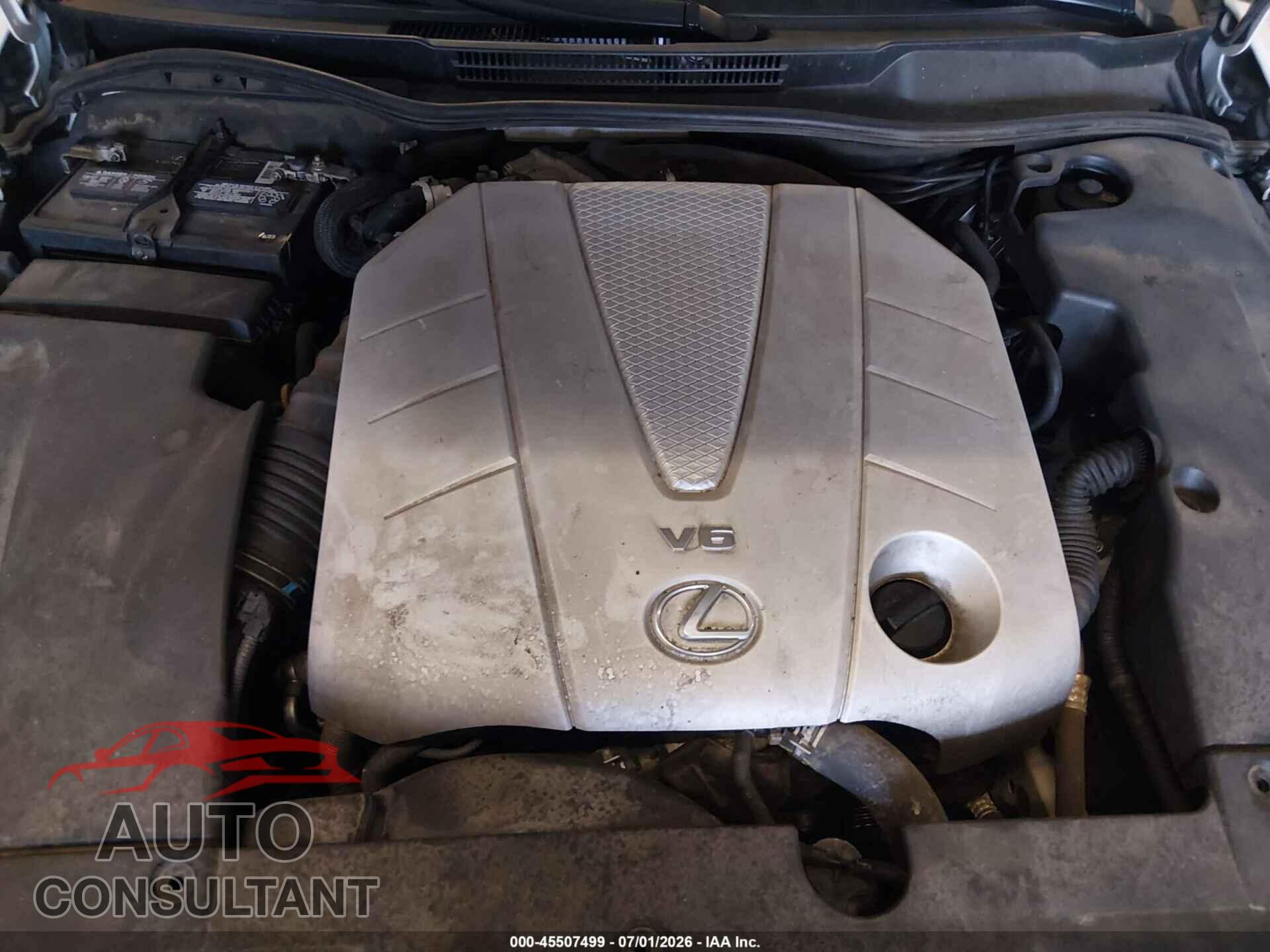 LEXUS IS 350 2012 - JTHBE5C21C5030649