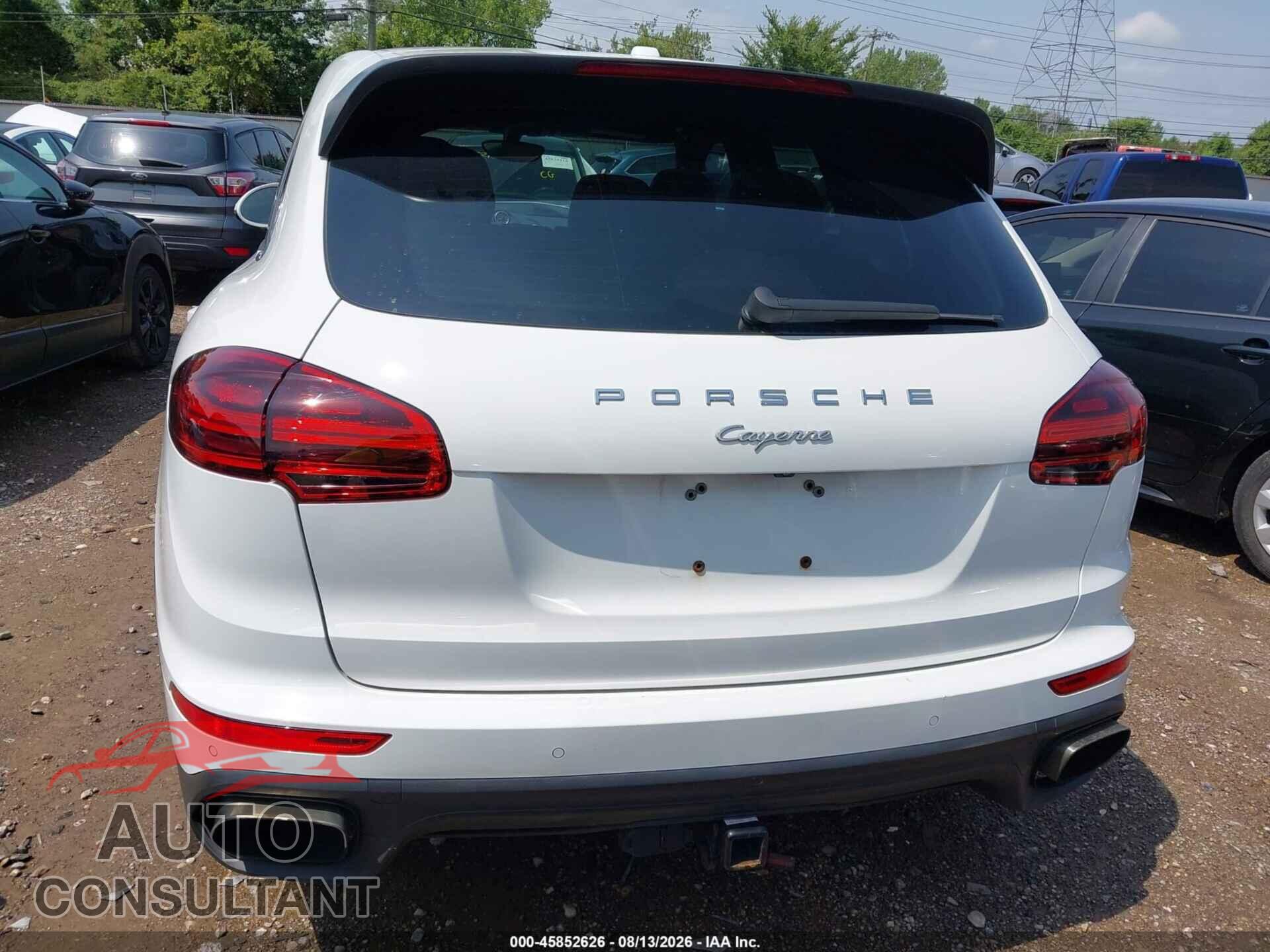 PORSCHE CAYENNE 2015 - WP1AF2A28FLA33302