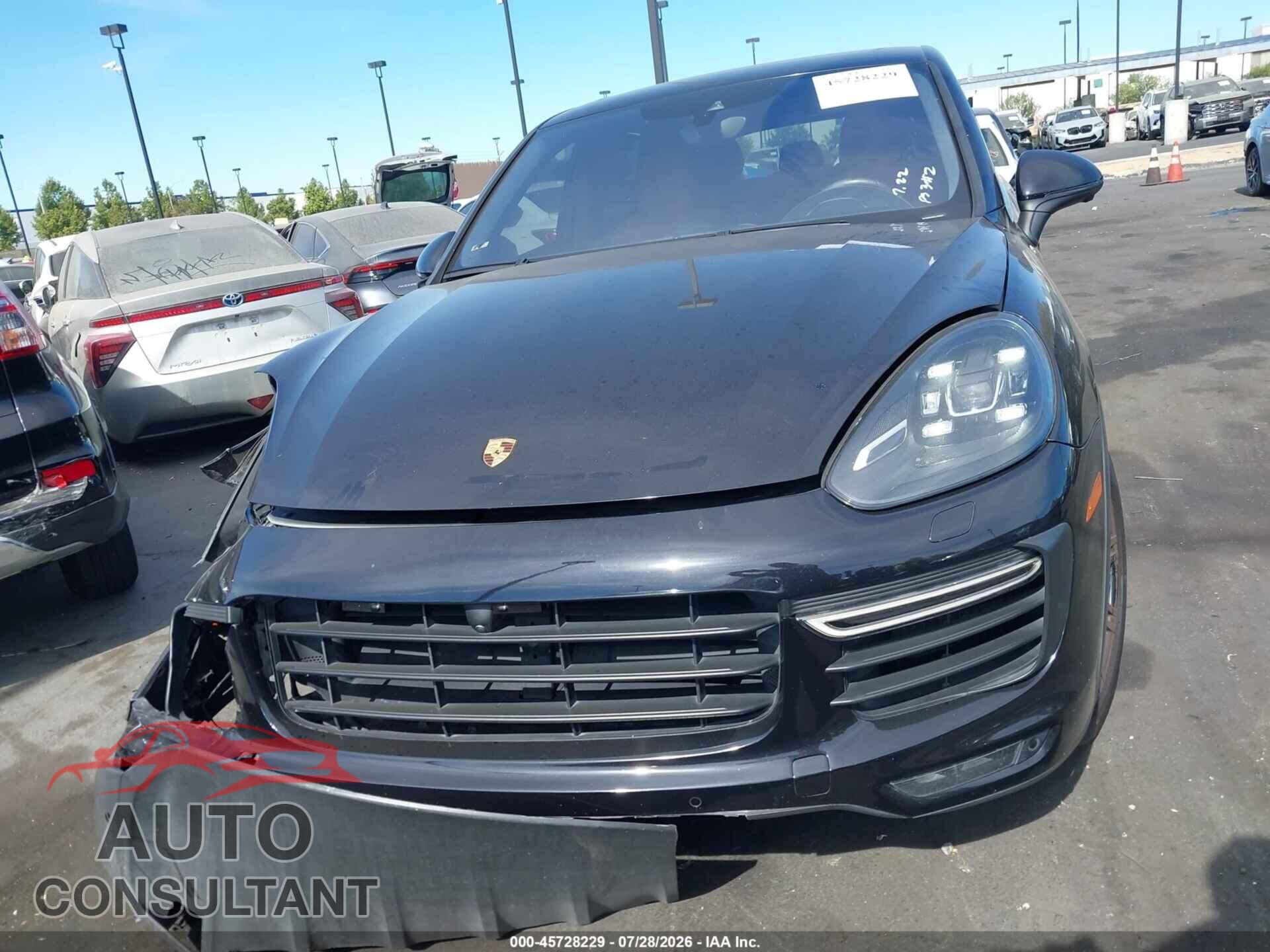 PORSCHE CAYENNE 2016 - WP1AC2A21GLA88877