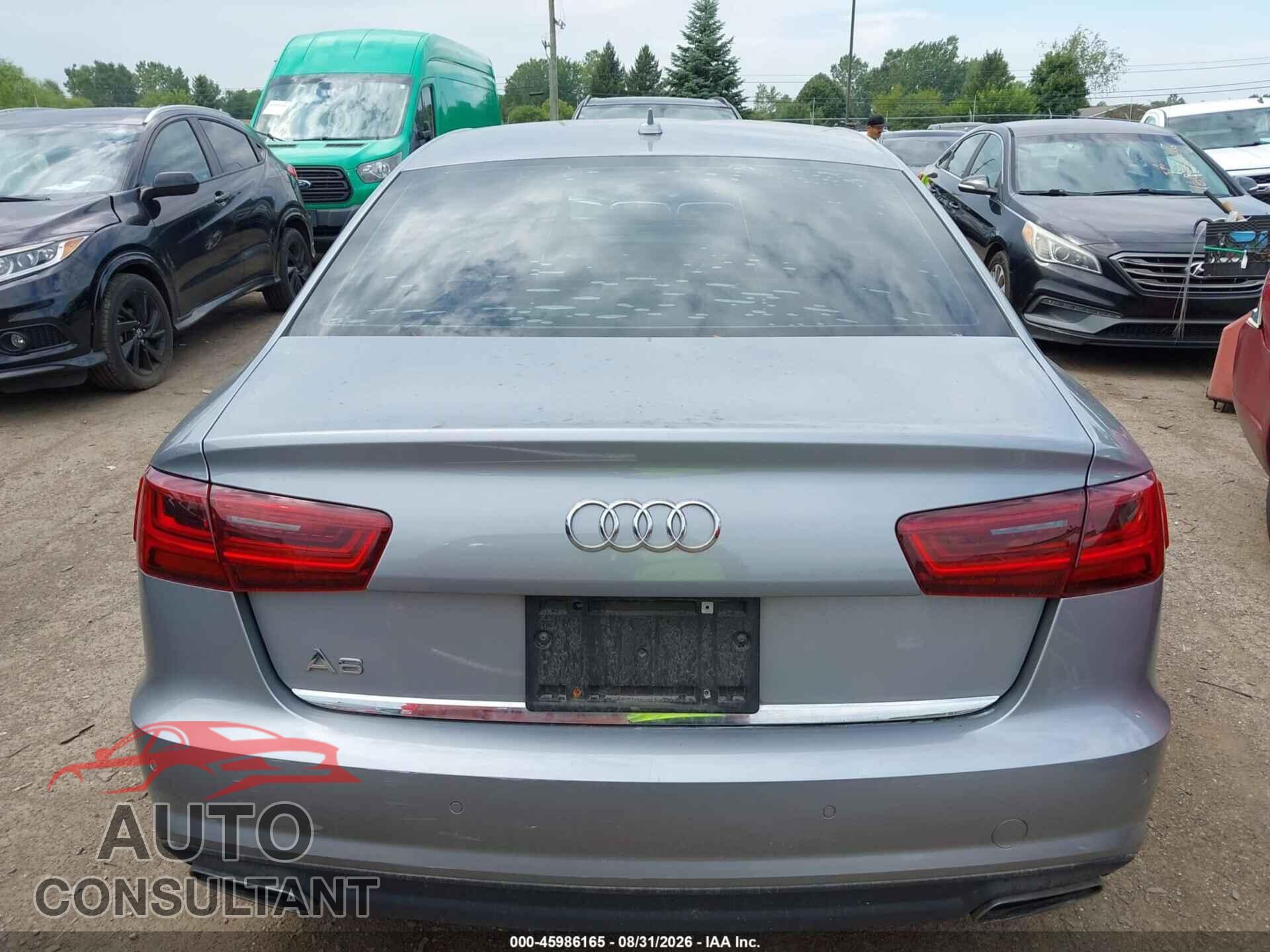AUDI A6 2017 - WAUC8AFC8HN060603