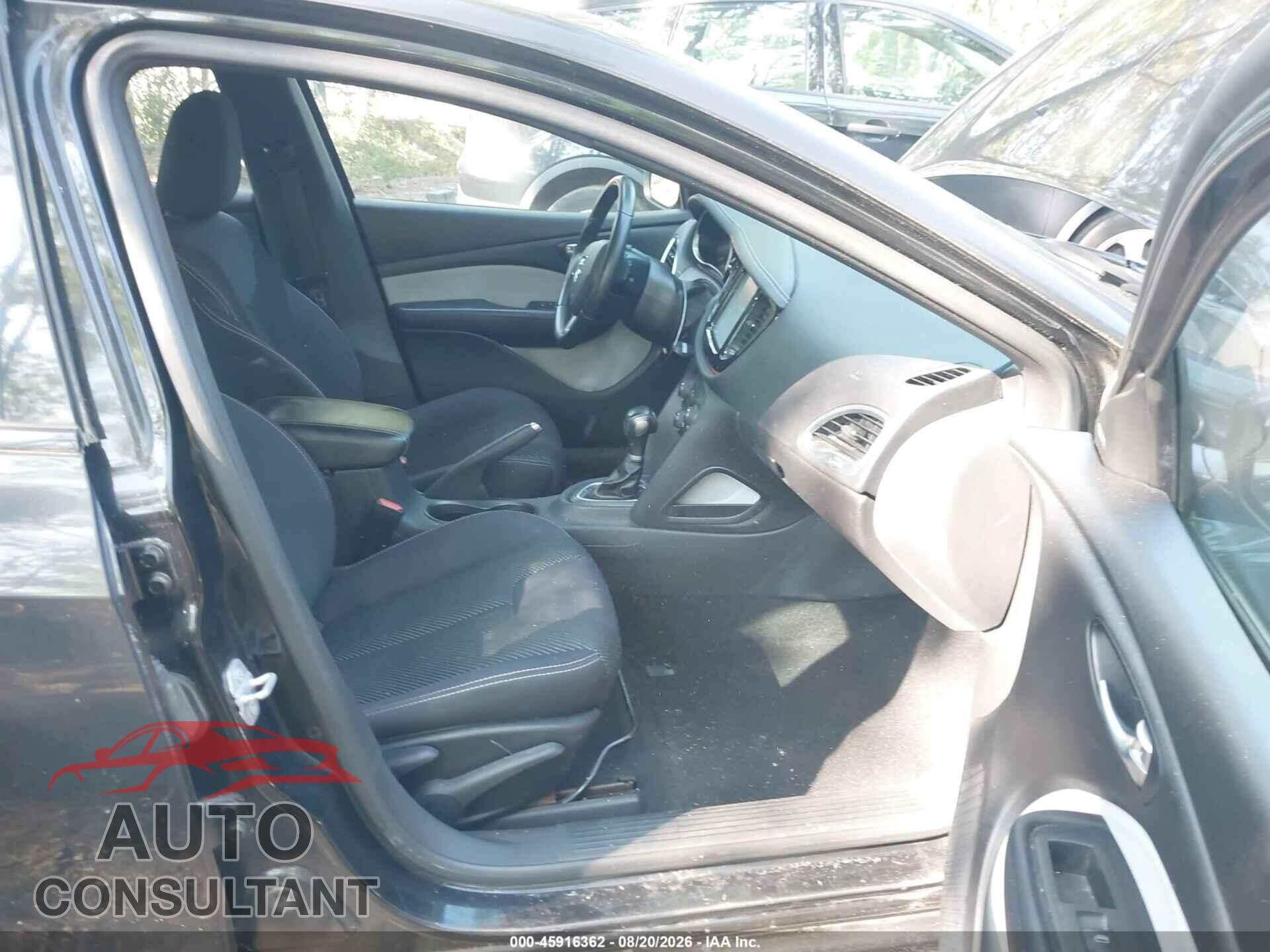 DODGE DART 2015 - 1C3CDFBB1FD111620