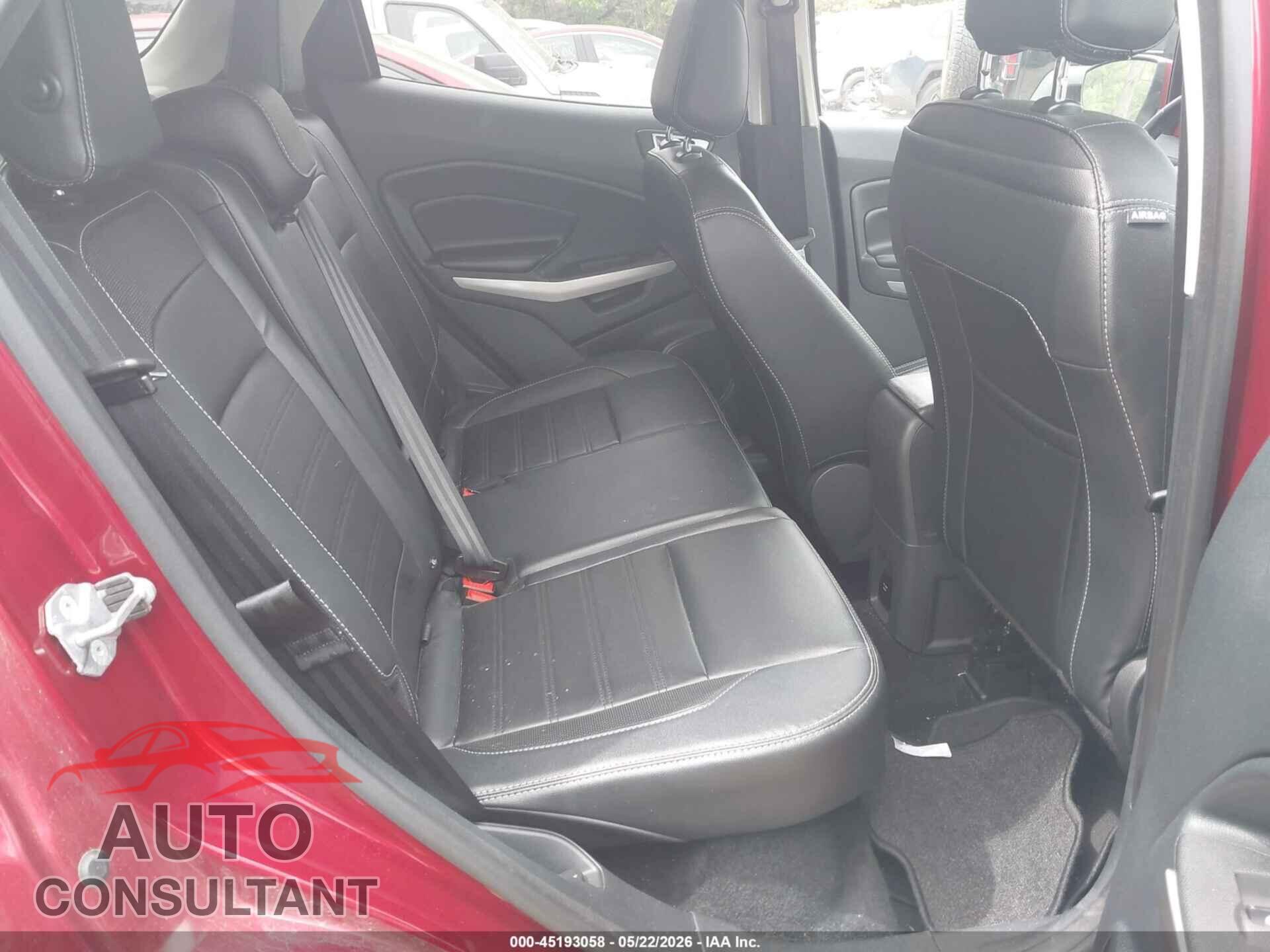 FORD ECOSPORT 2019 - MAJ6S3KL8KC277435