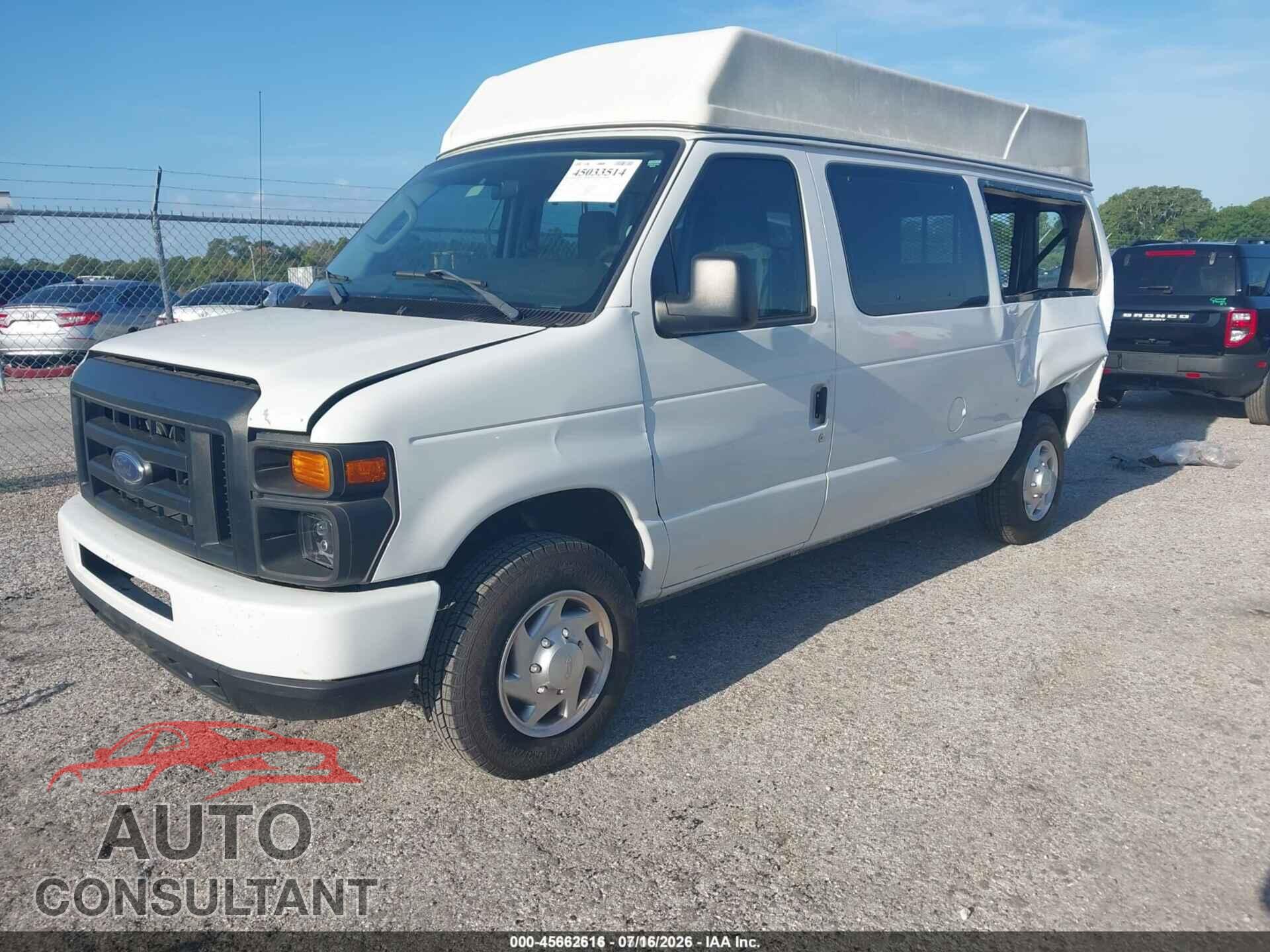 FORD E-150 2012 - 1FTNE1EW0CDA11426