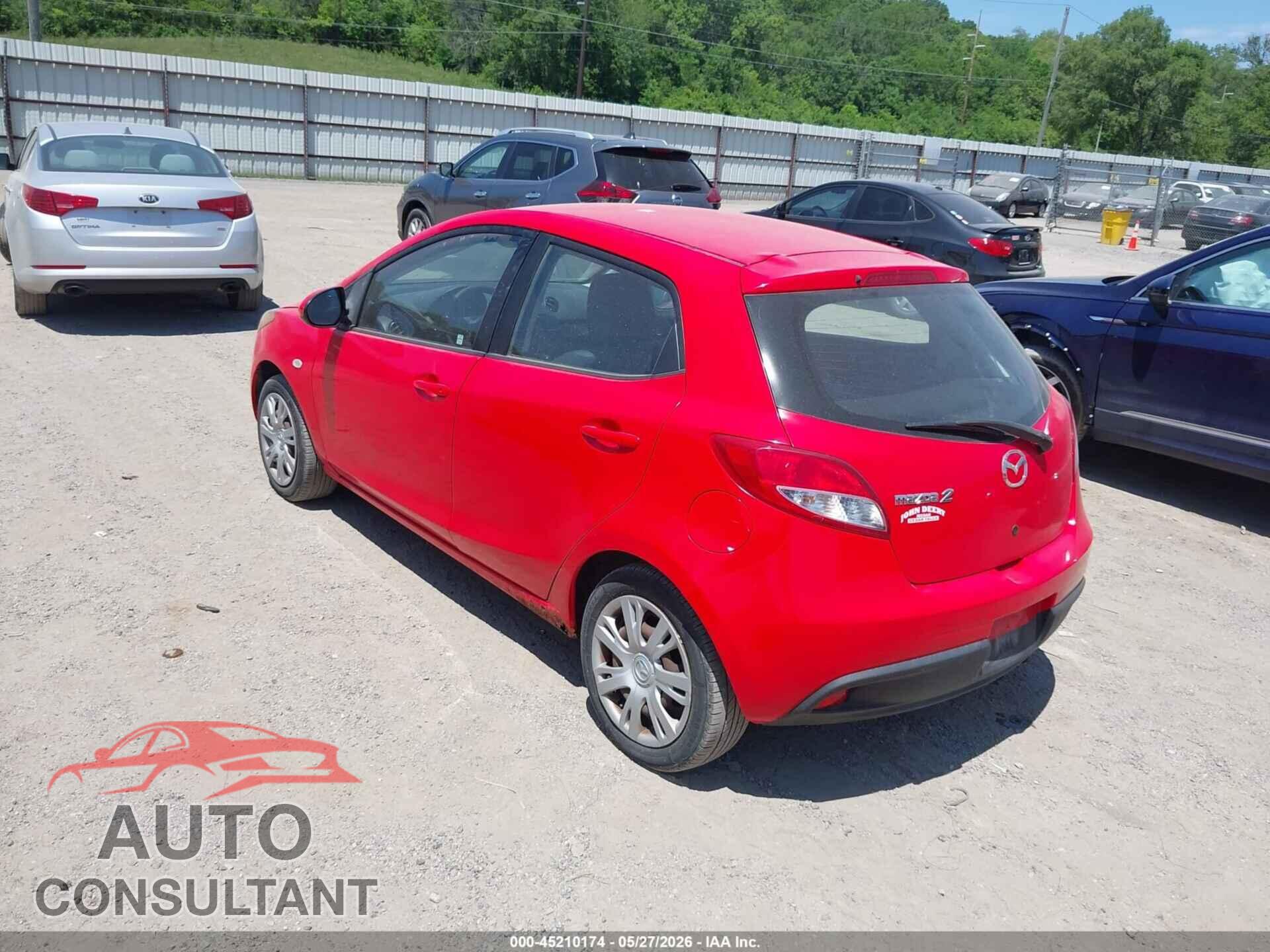 MAZDA MAZDA2 2012 - JM1DE1KY5C0138052