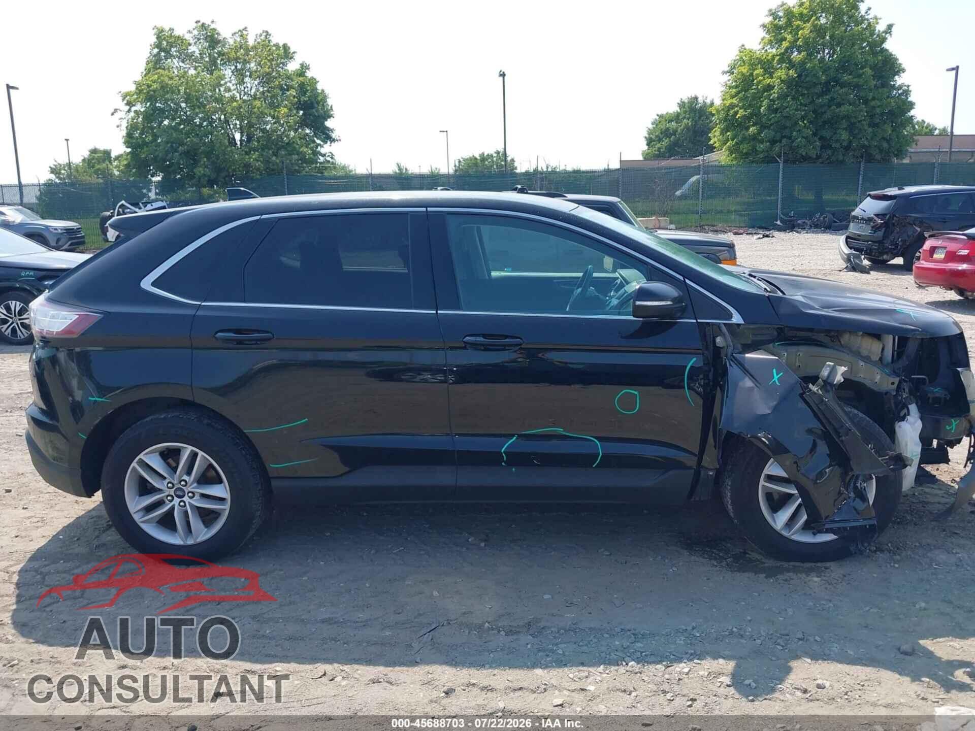 FORD EDGE 2017 - 2FMPK4J87HBC58252