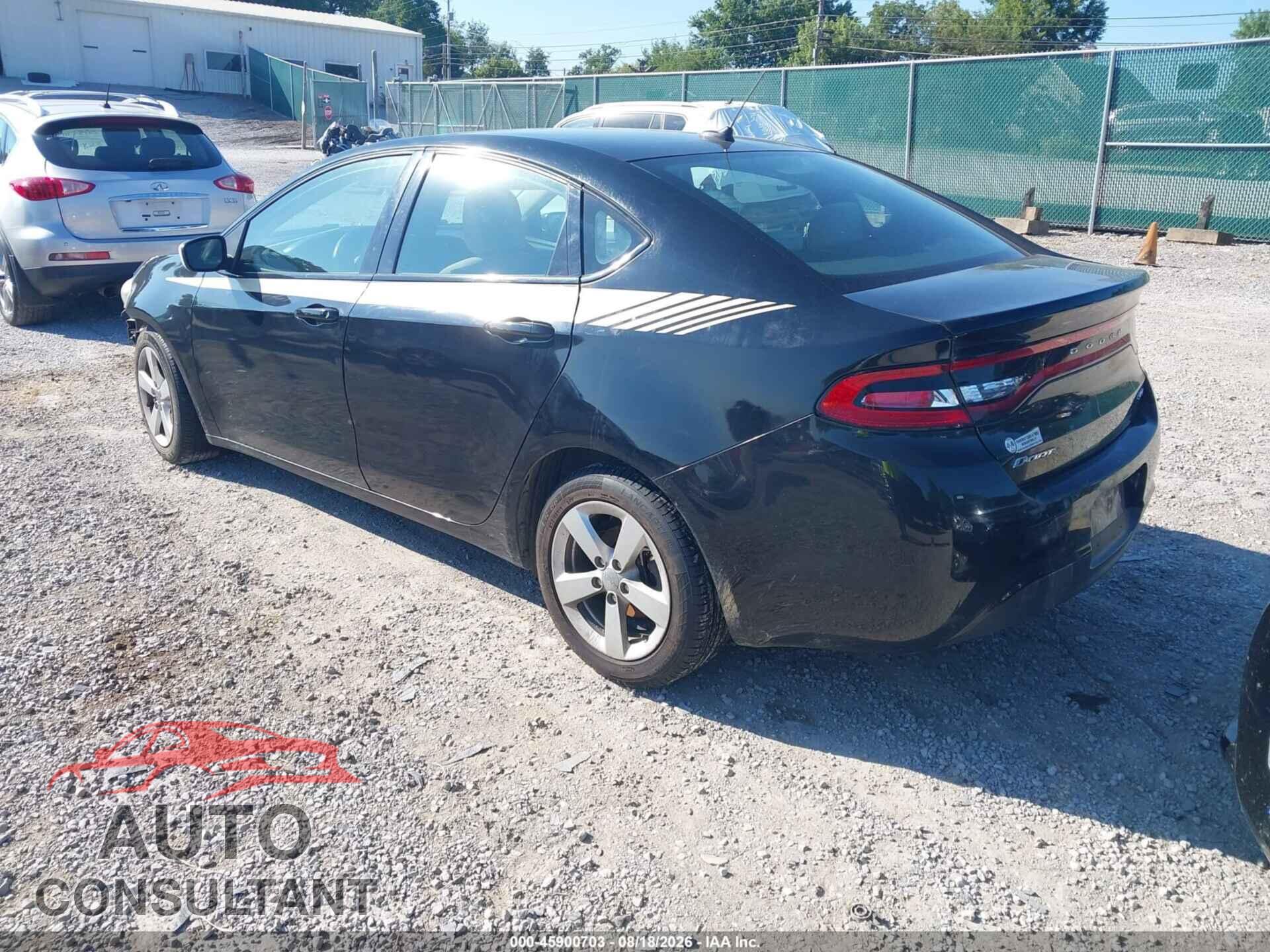 DODGE DART 2015 - 1C3CDFBB0FD159142