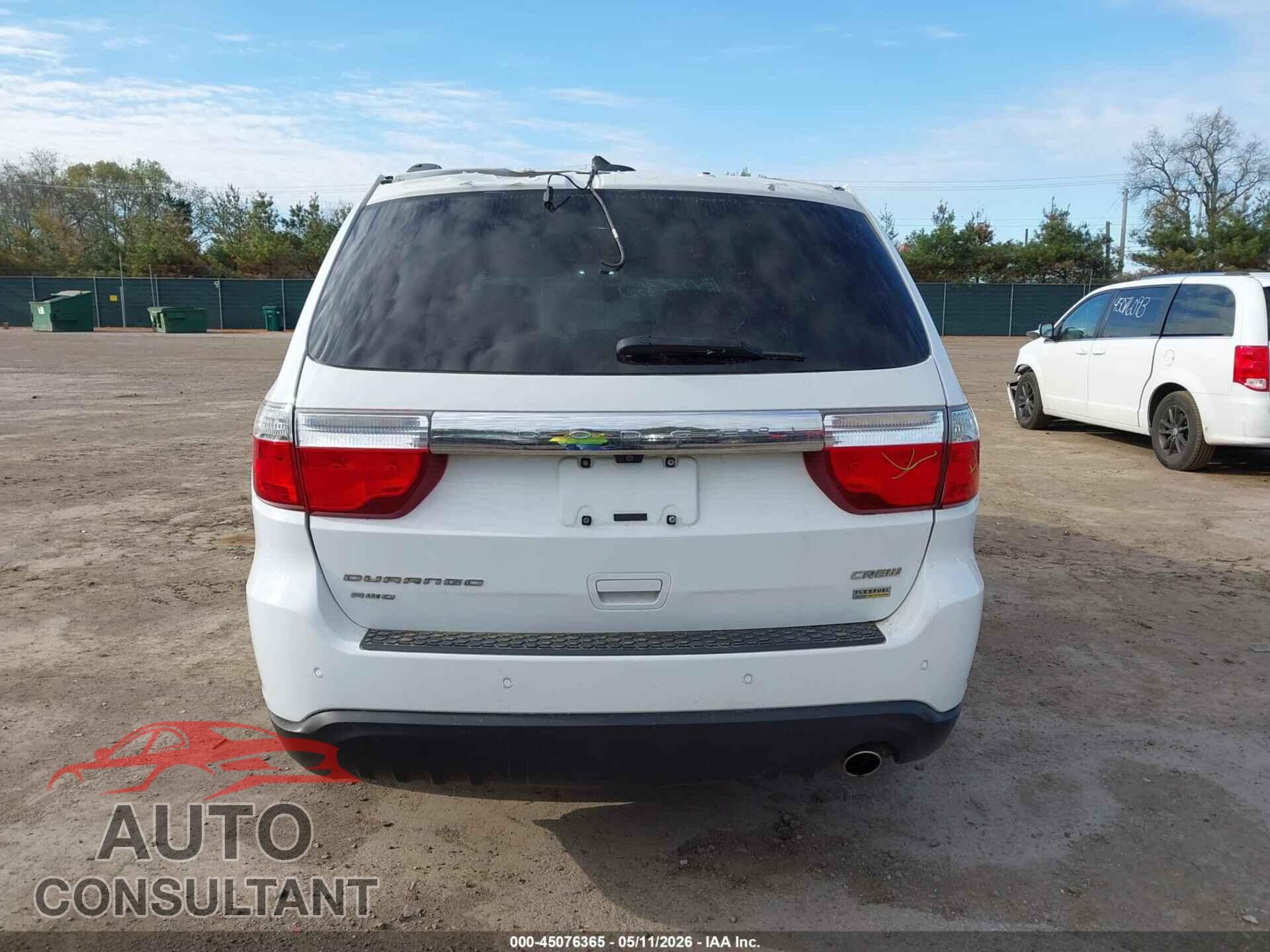 DODGE DURANGO 2013 - 1C4RDJDG3DC674849