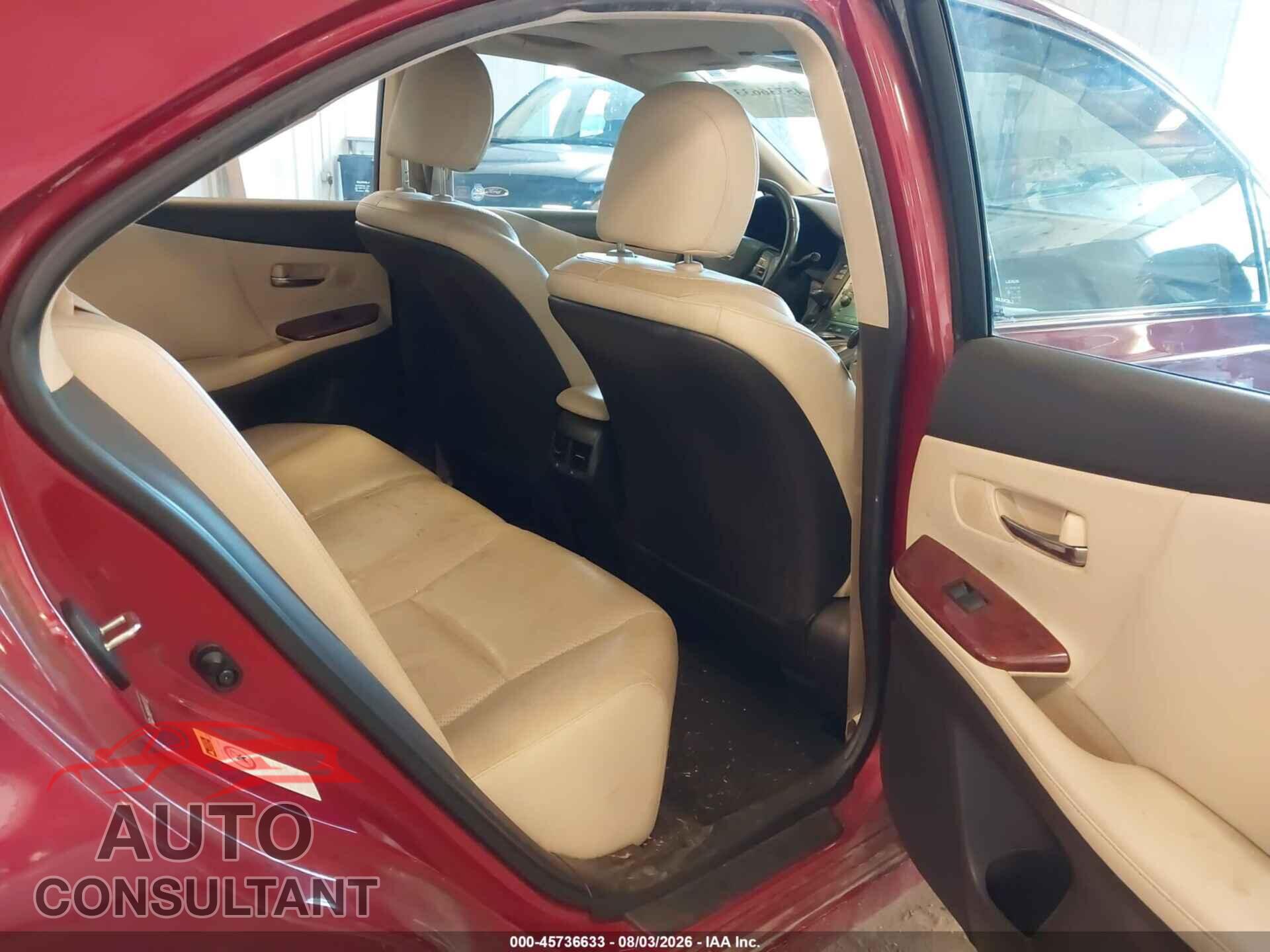 LEXUS HS 250H 2010 - JTHBB1BAXA2010232