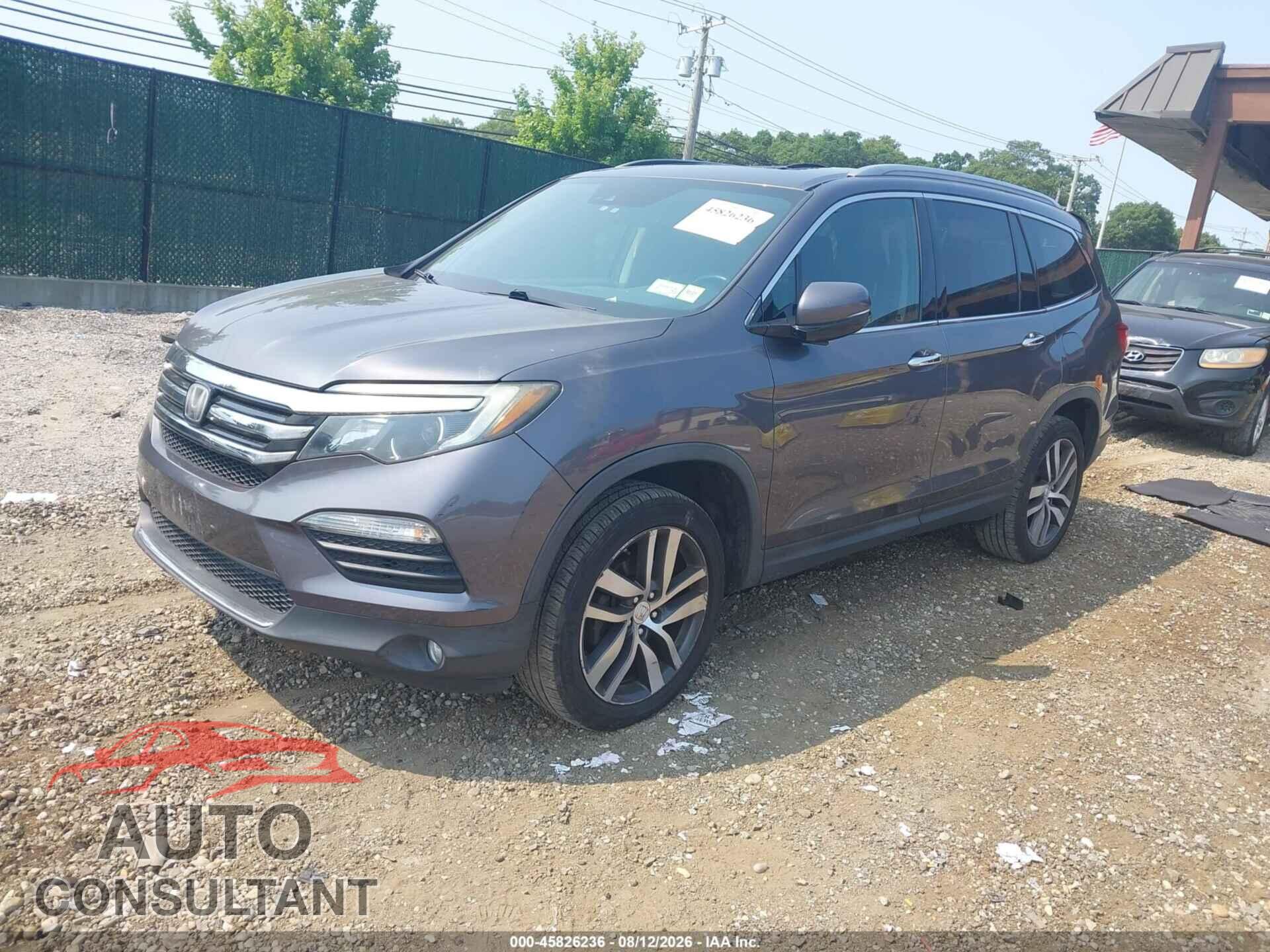 HONDA PILOT 2017 - 5FNYF6H0XHB028362