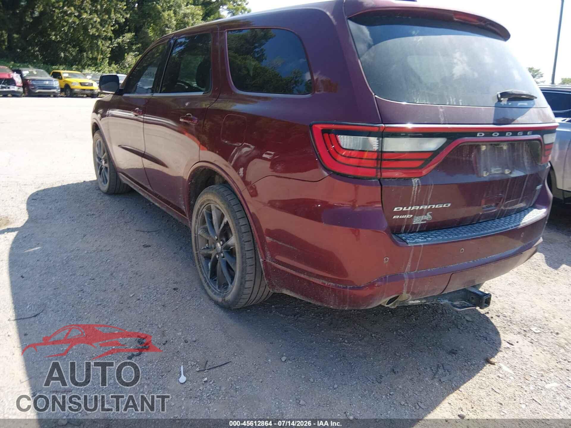 DODGE DURANGO 2017 - 1C4RDJDG9HC917764