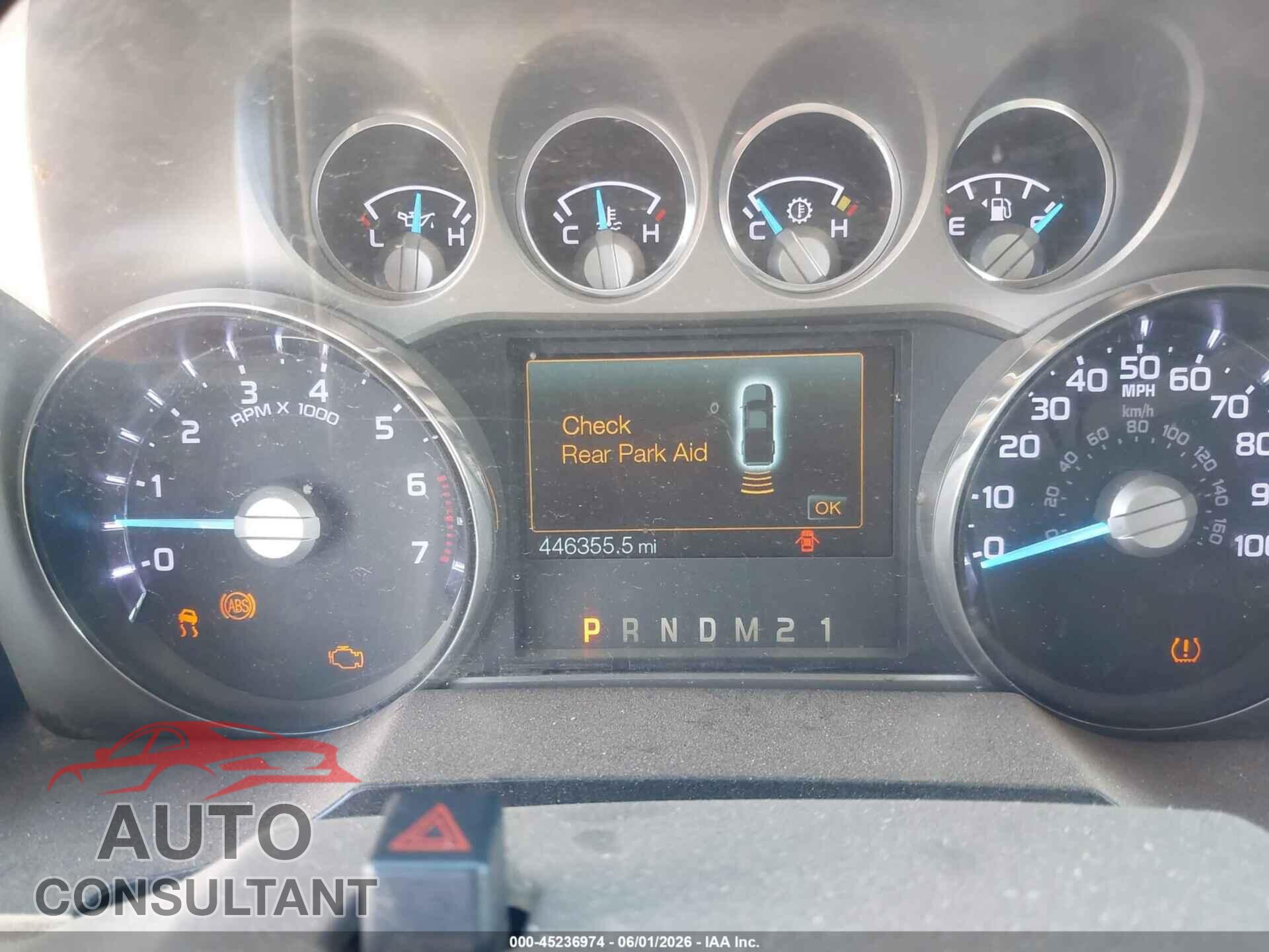 FORD F-250 2012 - 1FT7W2B63CEA79875