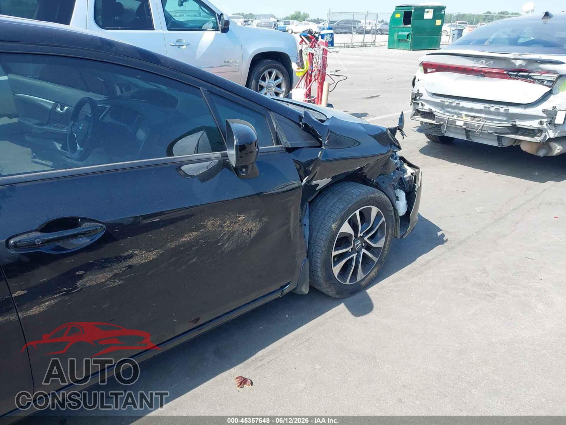HONDA CIVIC 2014 - 19XFB2F82EE226388
