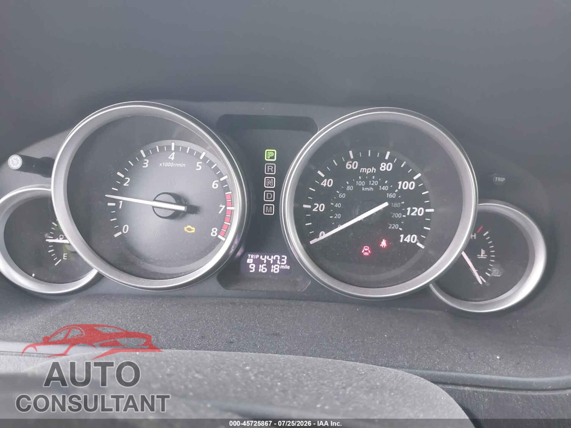 MAZDA CX-9 2015 - JM3TB2DA3F0464339