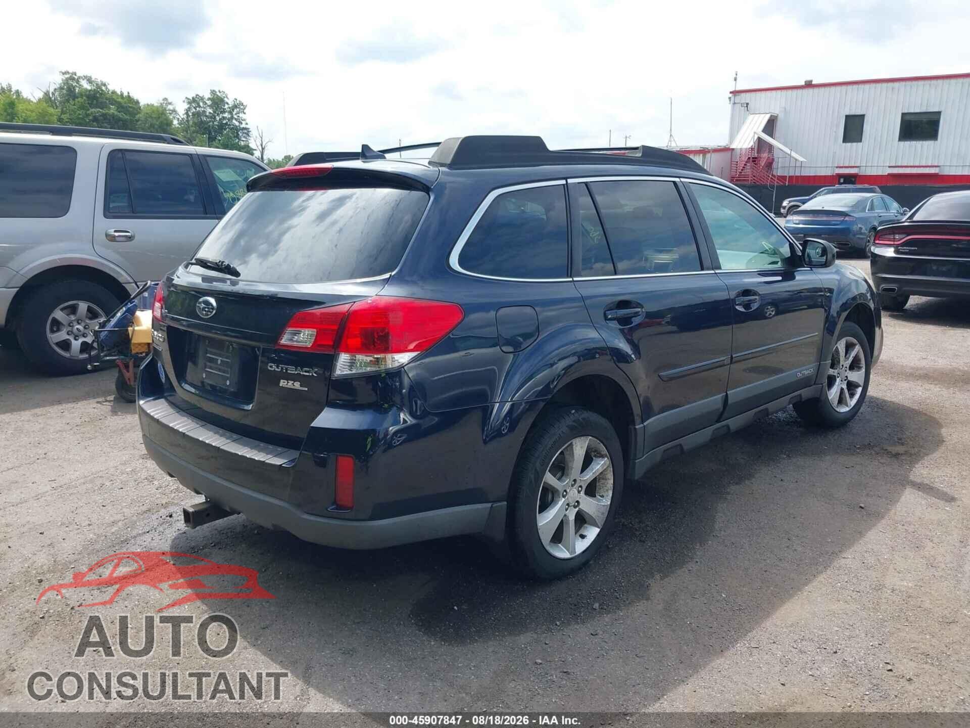 SUBARU OUTBACK 2014 - 4S4BRBDC8E3208935