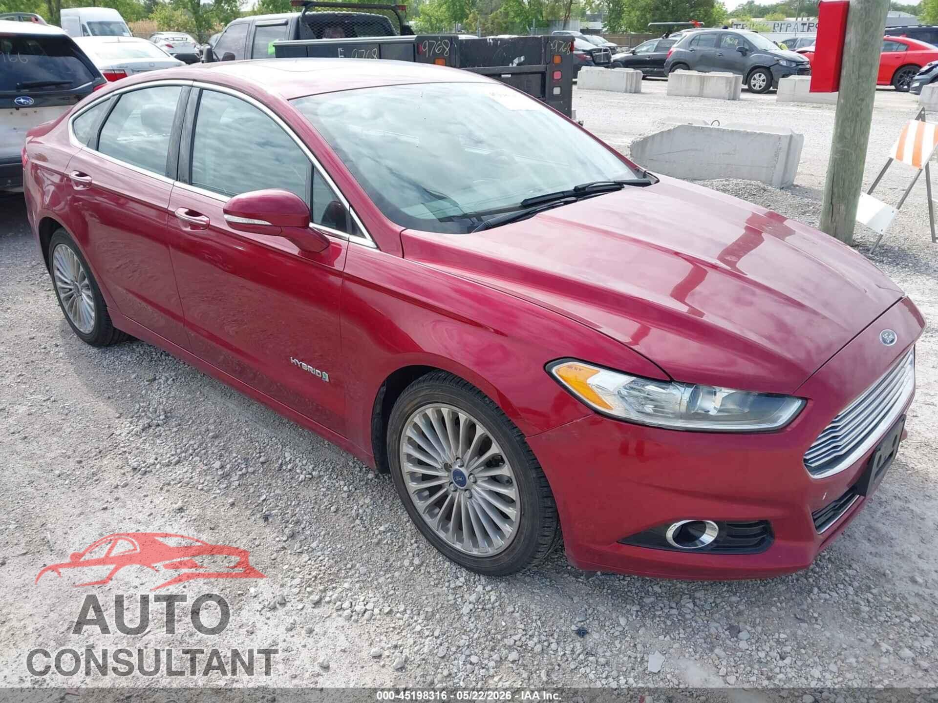 FORD FUSION HYBRID 2014 - 3FA6P0RU3ER365135