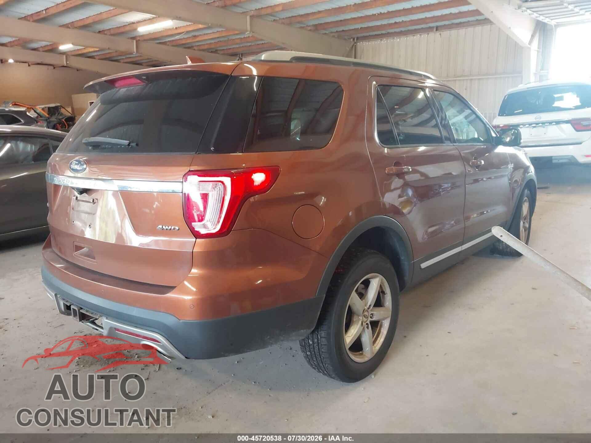 FORD EXPLORER 2017 - 1FM5K8D82HGA21137