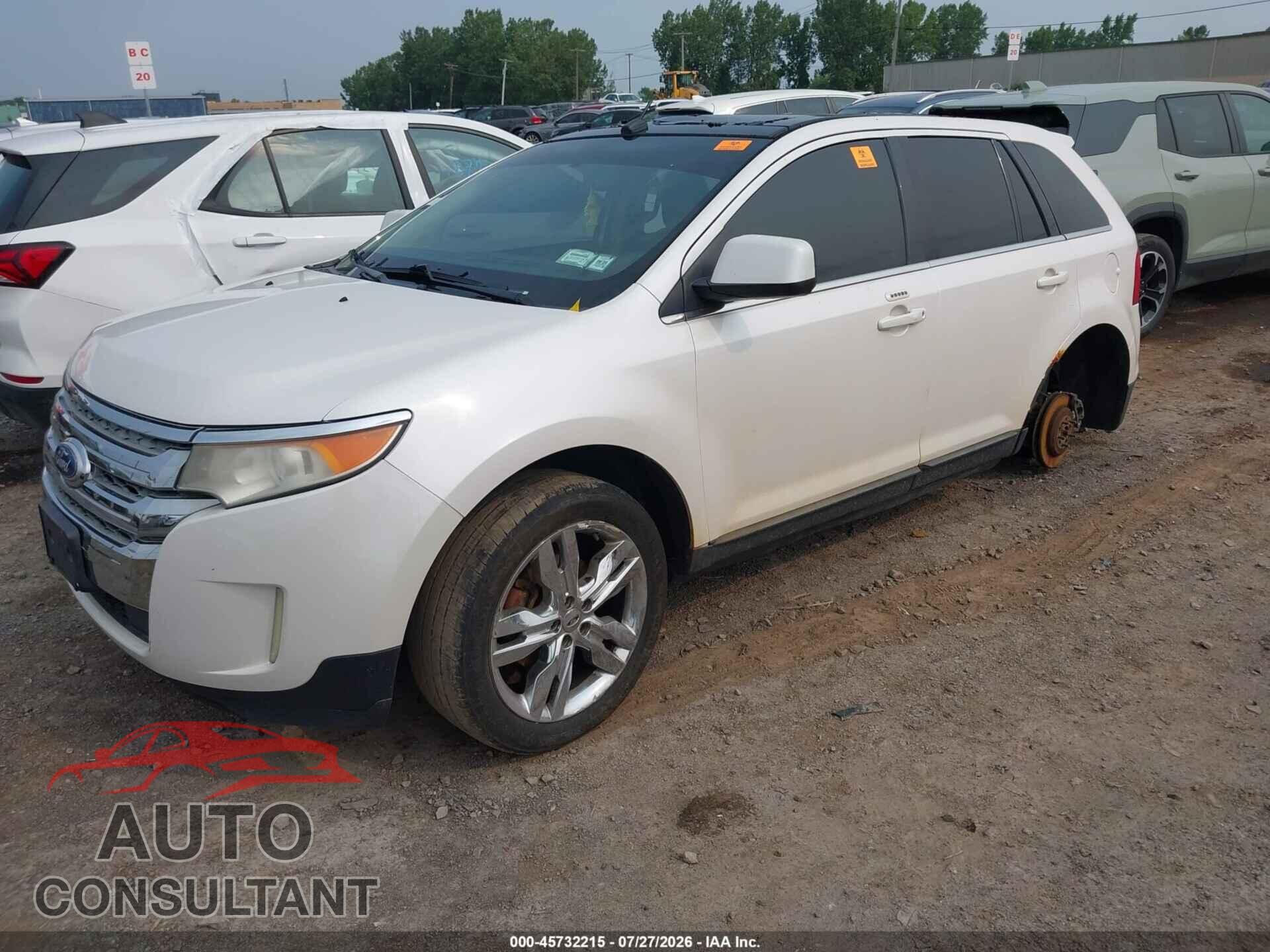FORD EDGE 2011 - 2FMDK4KCXBBA46104