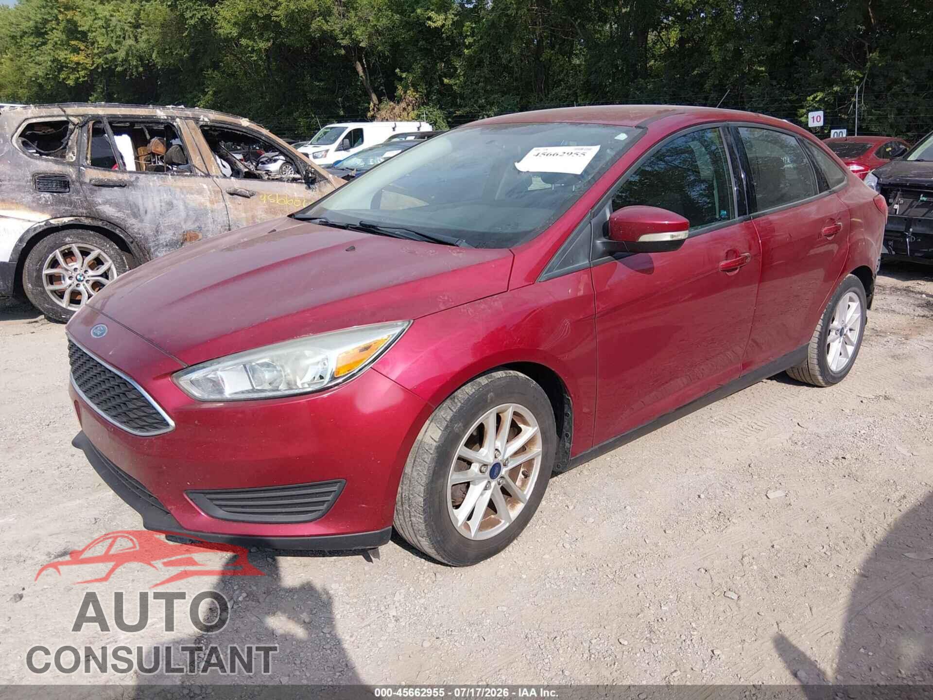 FORD FOCUS 2016 - 1FADP3F23GL343486