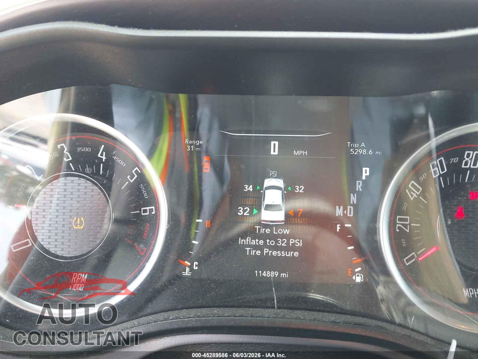 DODGE CHALLENGER 2019 - 2C3CDZAG6KH524404