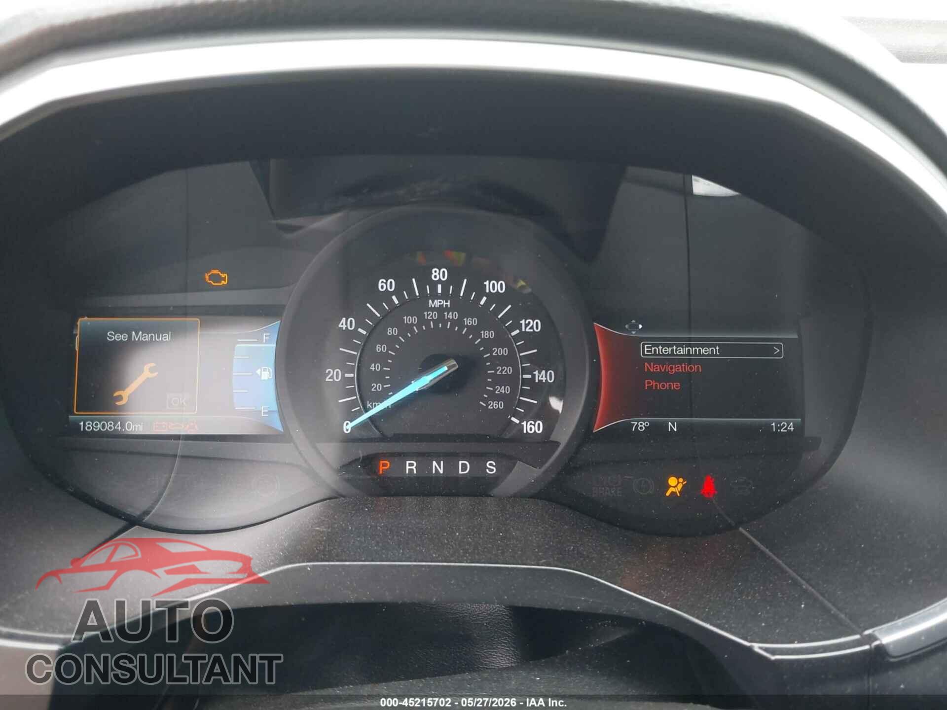 FORD EDGE 2017 - 2FMPK4K90HBB97415
