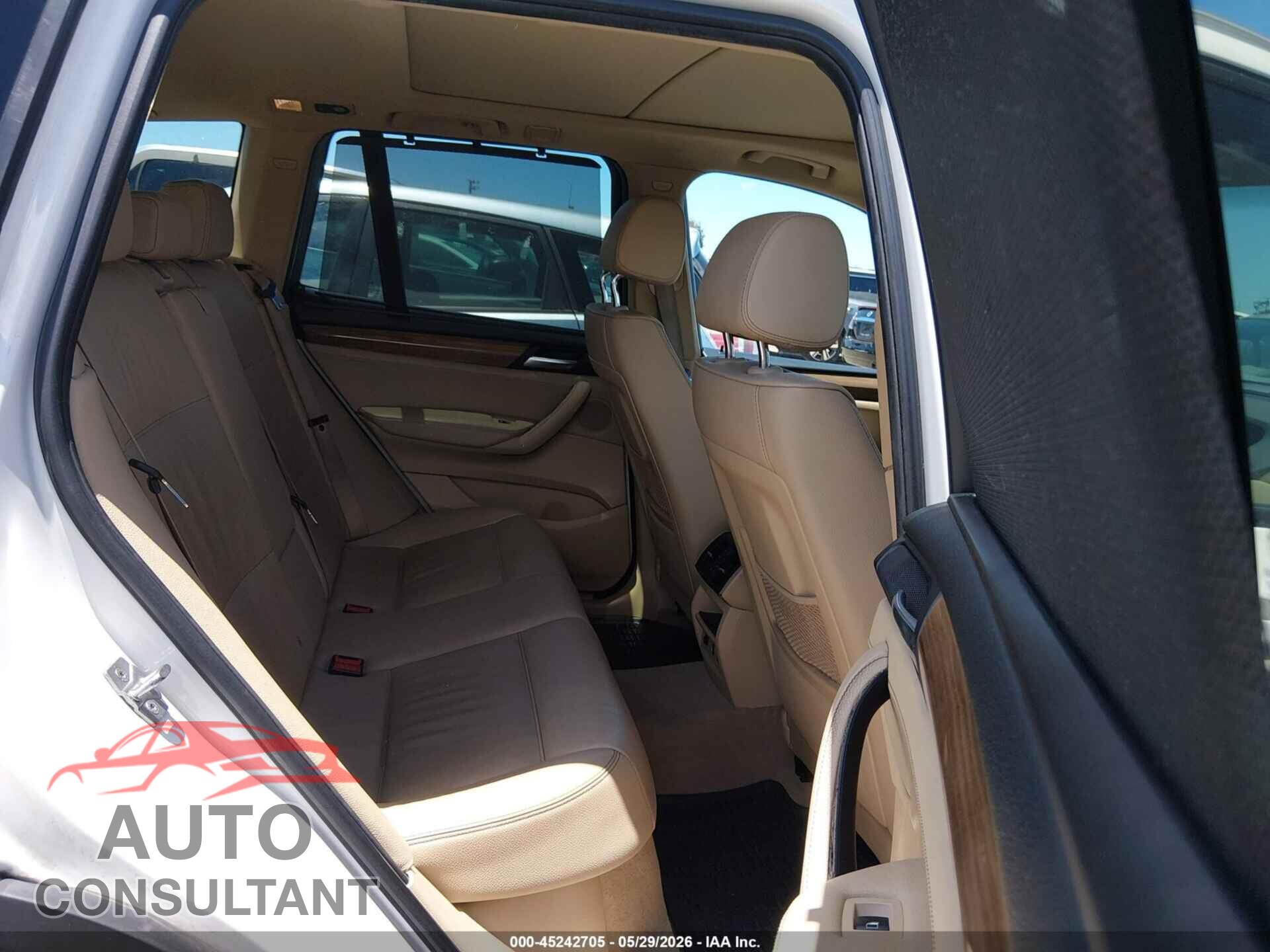 BMW X3 2011 - 5UXWX5C57BL700706