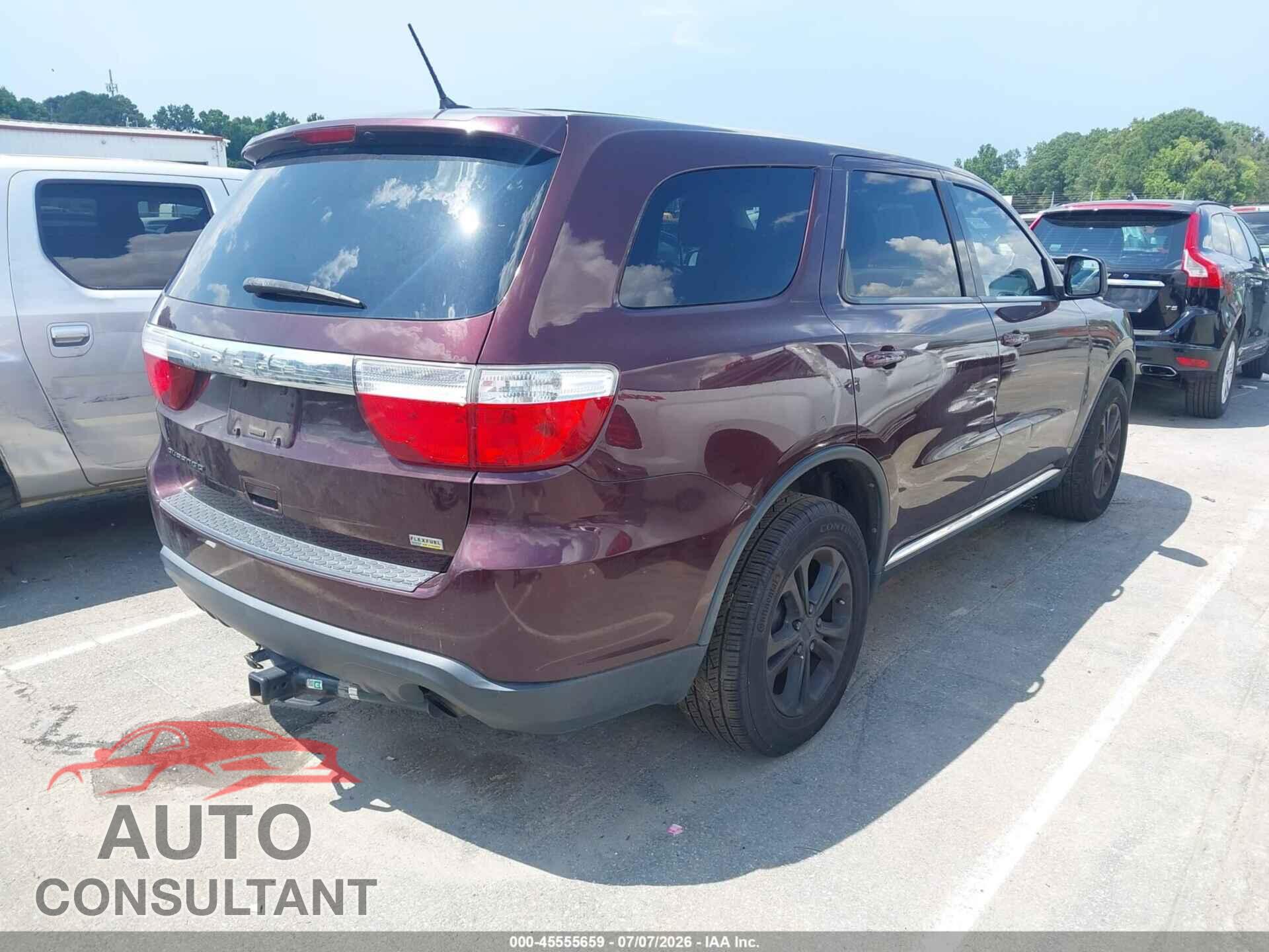 DODGE DURANGO 2012 - 1C4RDHAG0CC265638