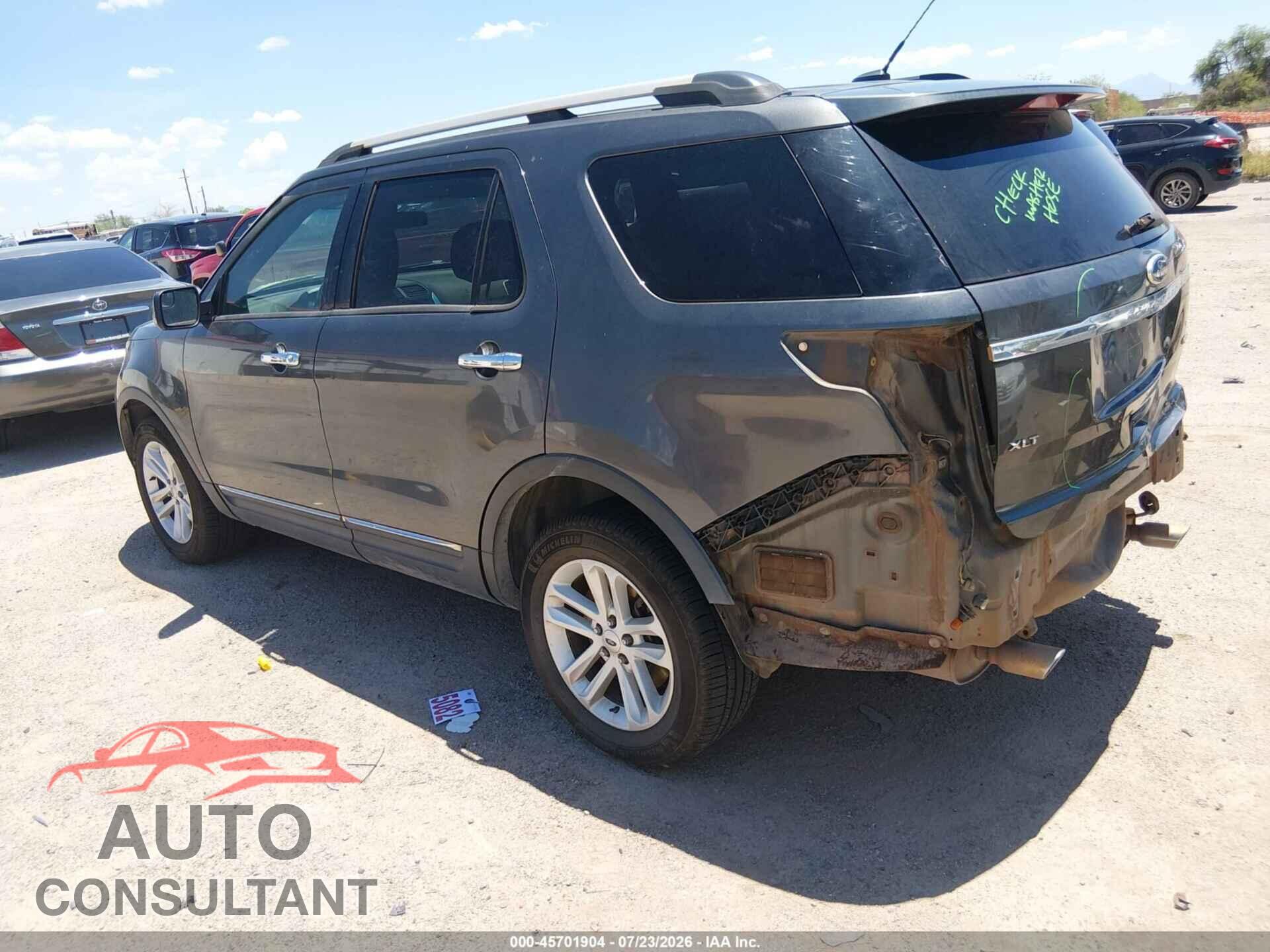 FORD EXPLORER 2015 - 1FM5K8D88FGB84436