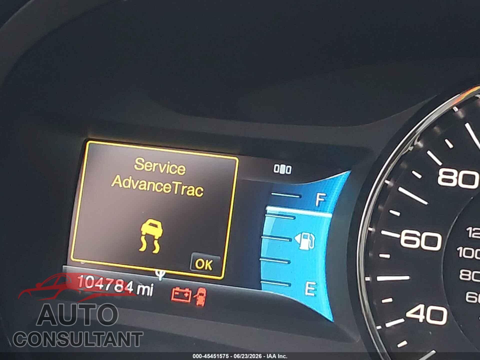 FORD EDGE 2011 - 2FMDK3KC7BBA37743