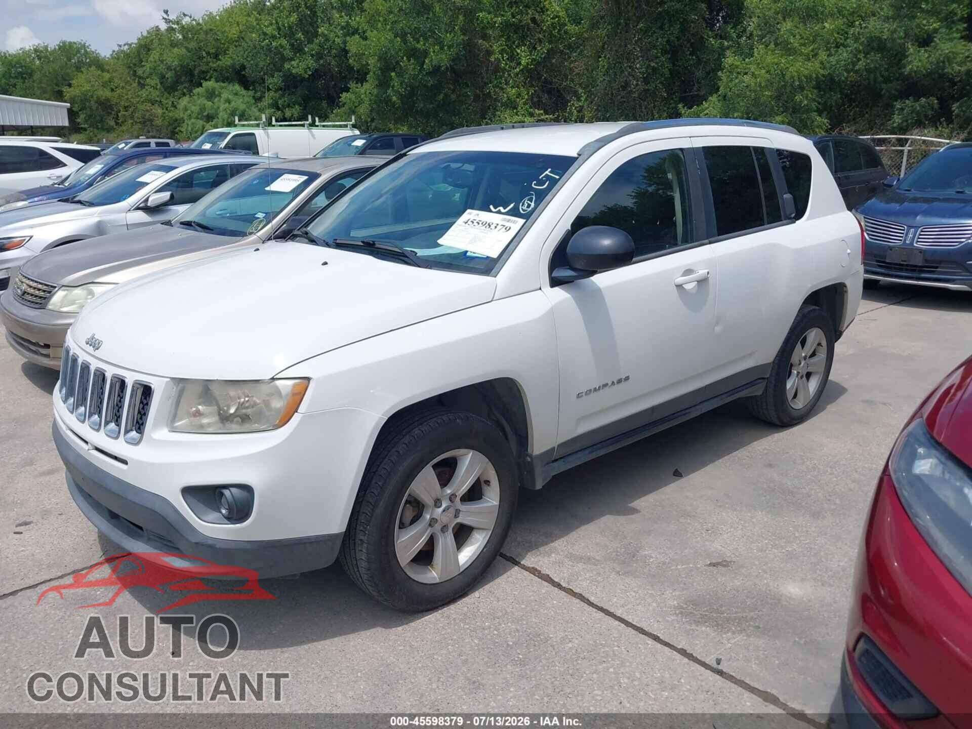 JEEP COMPASS 2013 - 1C4NJCEA4DD250961