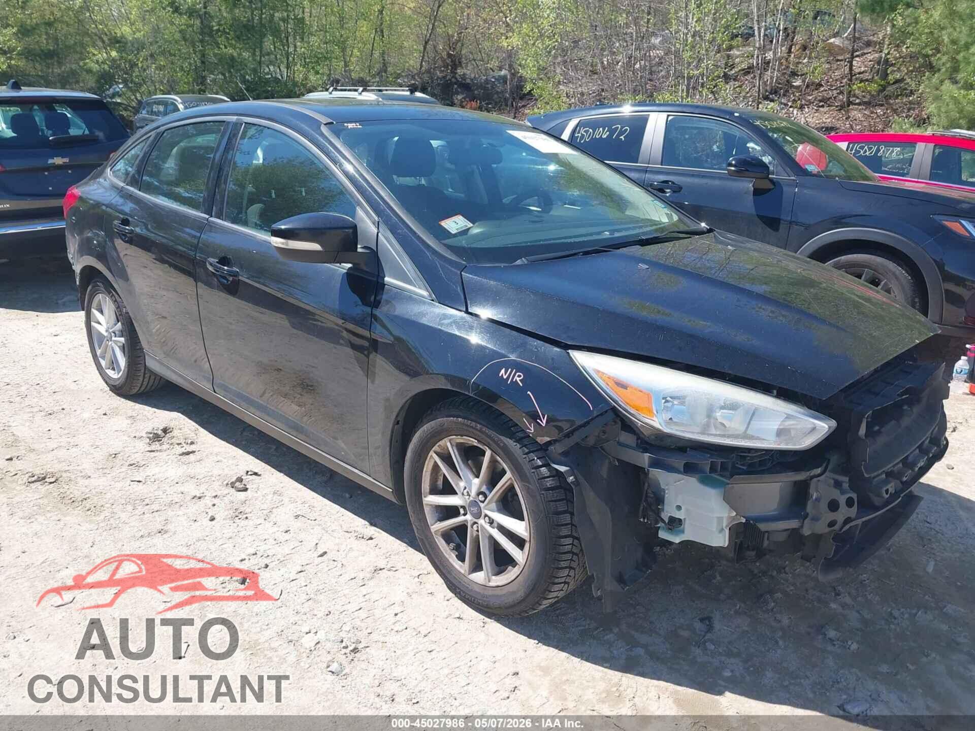 FORD FOCUS 2016 - 1FADP3F24GL348485