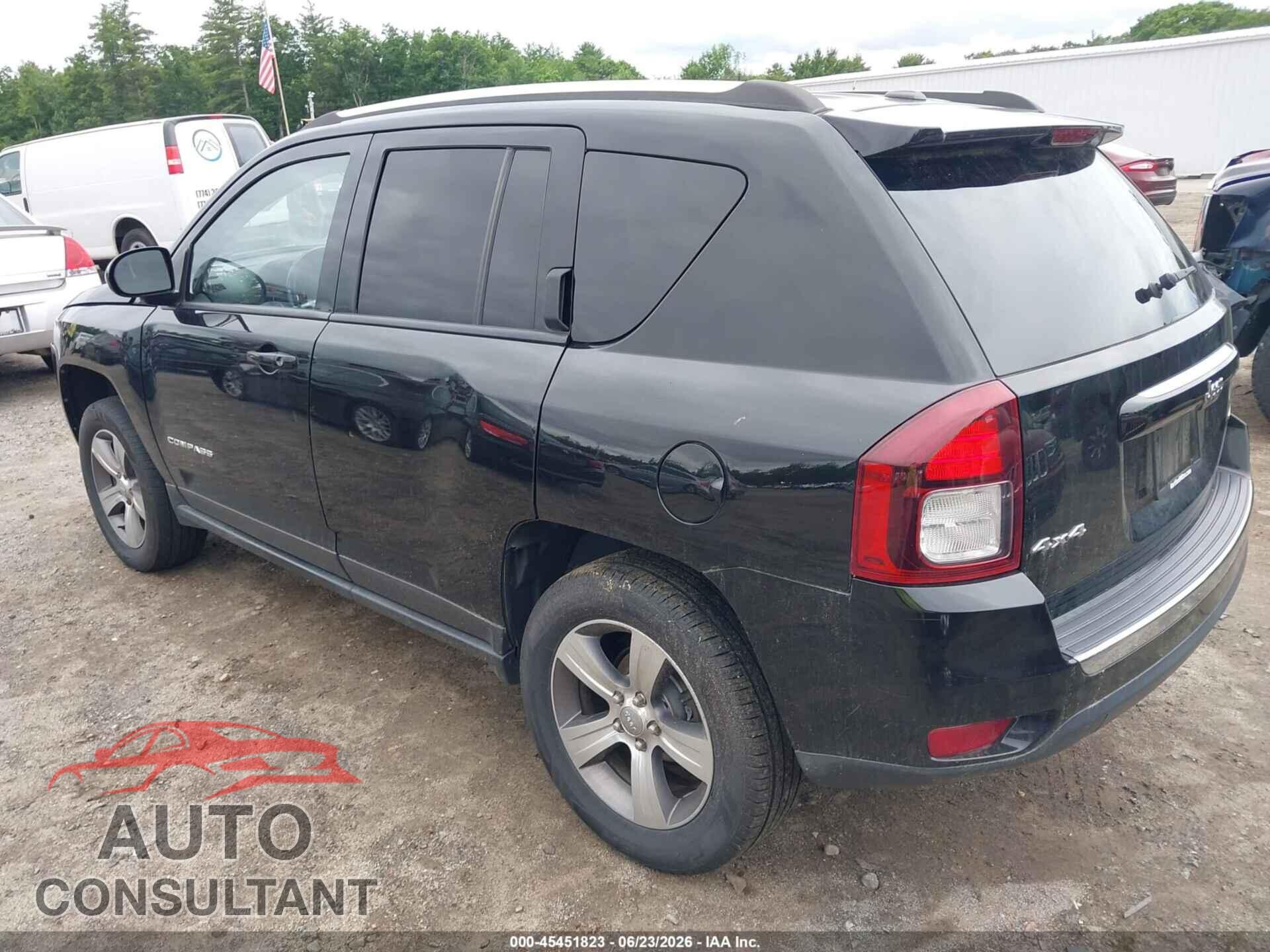 JEEP COMPASS 2017 - 1C4NJDEB5HD170198
