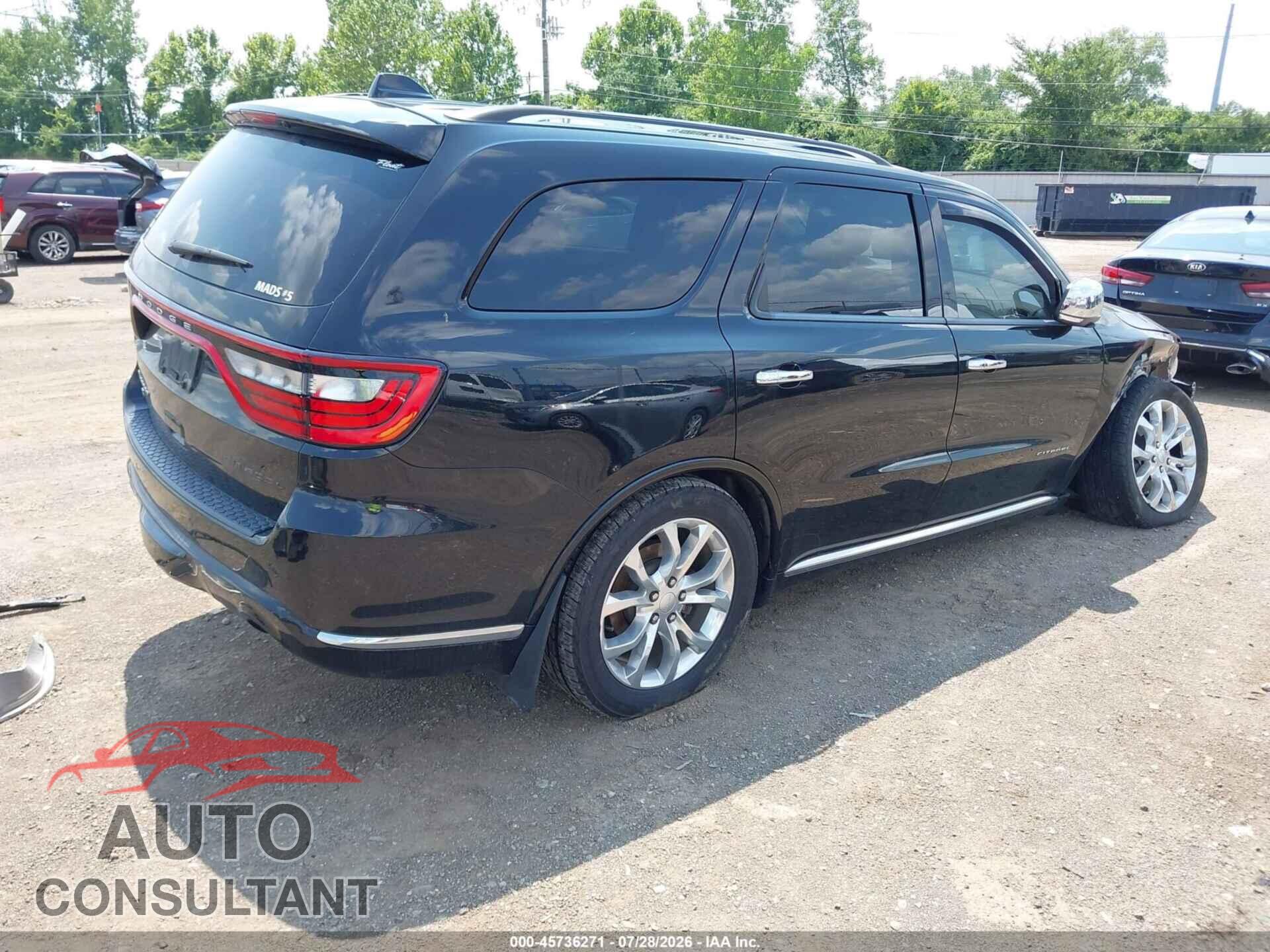 DODGE DURANGO 2018 - 1C4RDJEG8JC362648