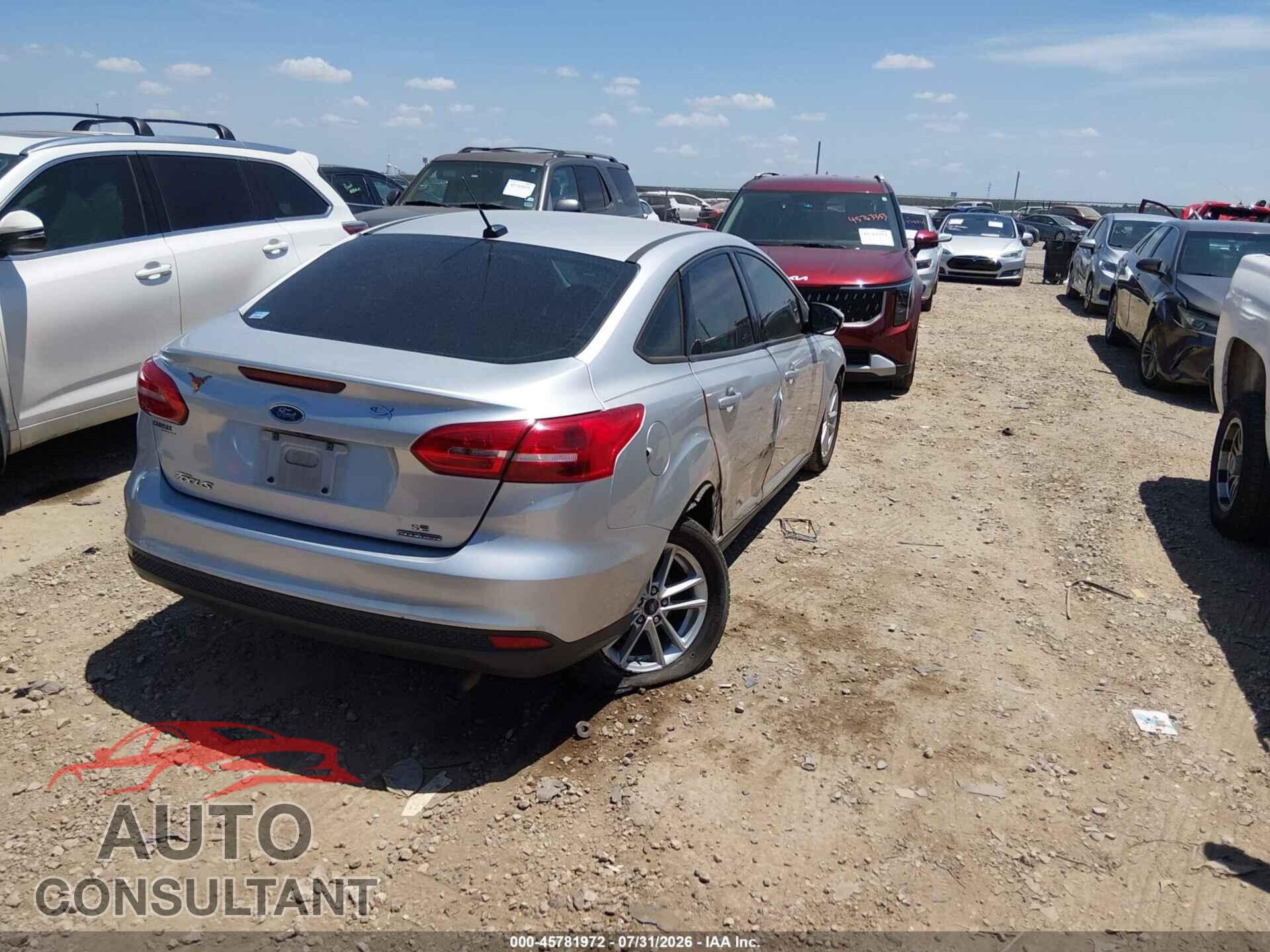 FORD FOCUS 2016 - 1FADP3F24GL284321