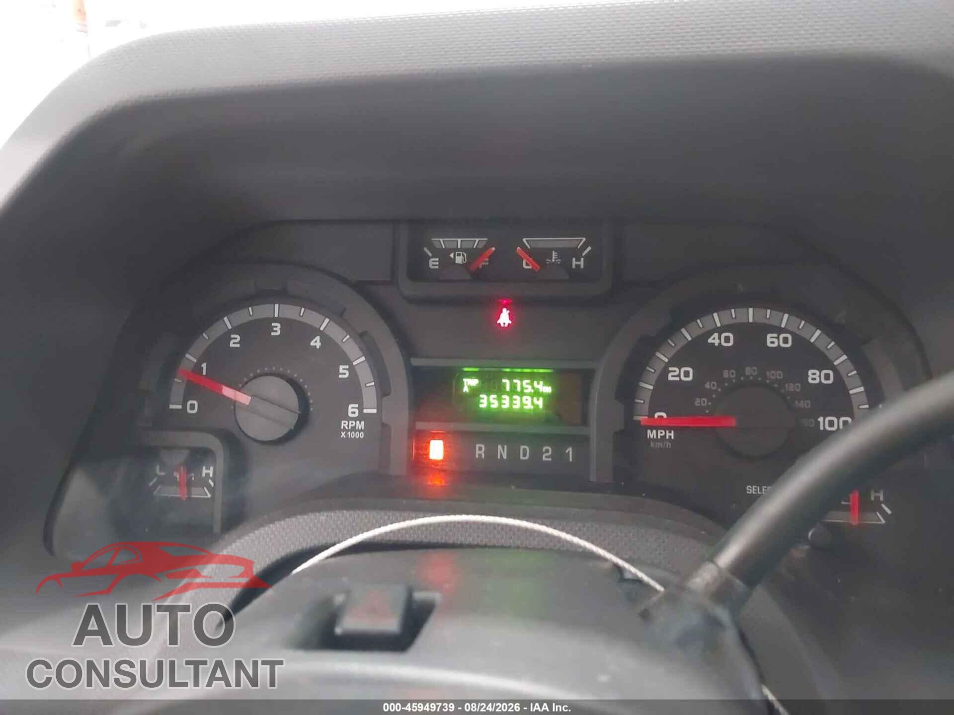 FORD E-150 2013 - 1FMNE1BW1DDB09205