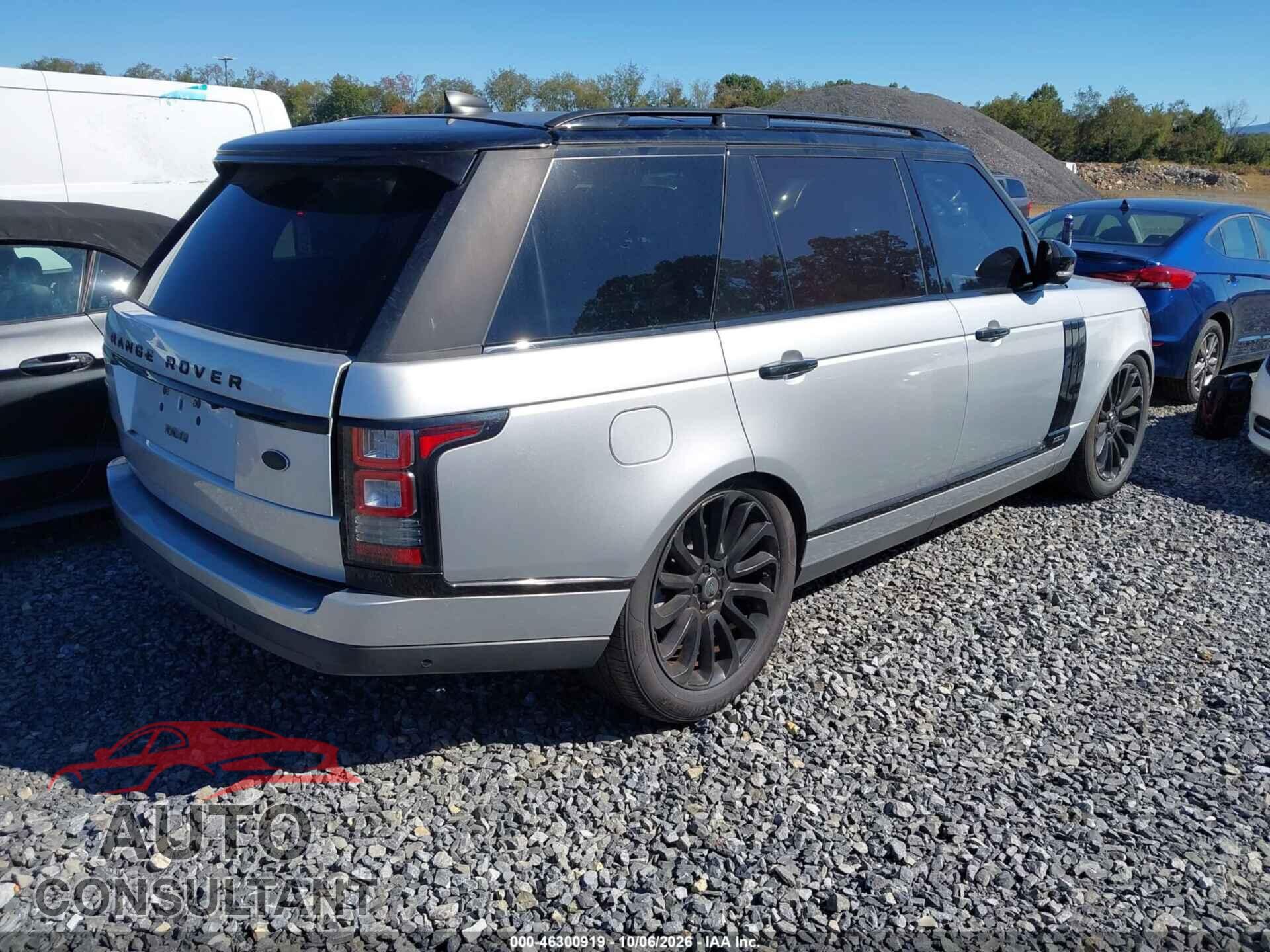 LAND ROVER RANGE ROVER 2017 - SALGS5FE9HA329772